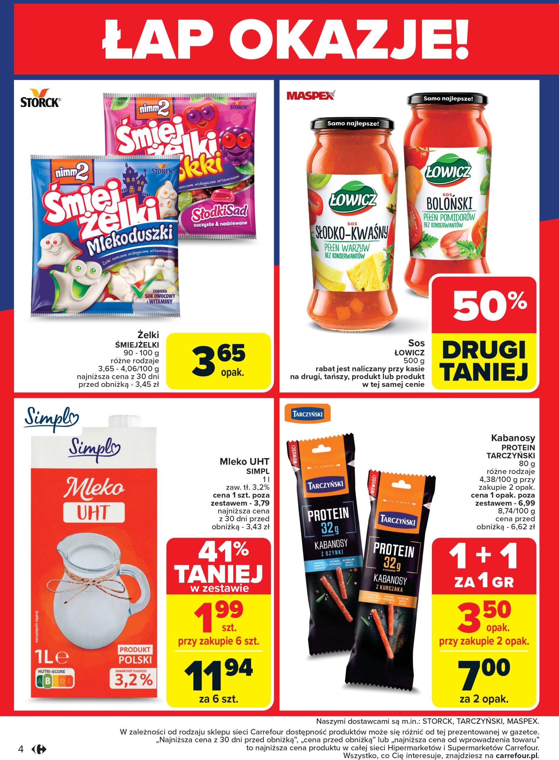 carrefour - Carrefour - Łap okazje gazetka ważna od 30.01. - 01.02. - page: 4