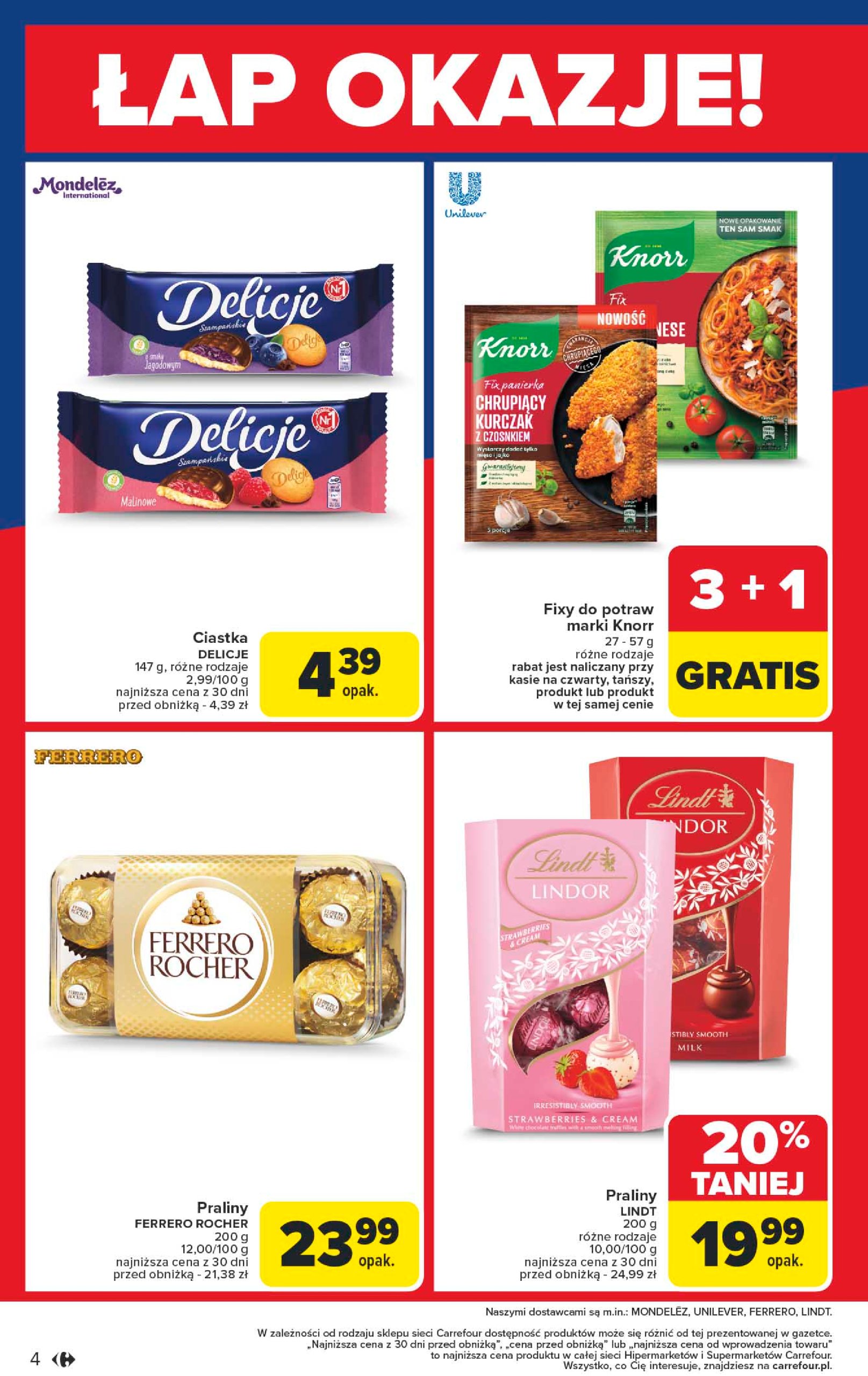 carrefour - Carrefour - Łap okazję gazetka ważna od 13.02. - 15.02. - page: 4