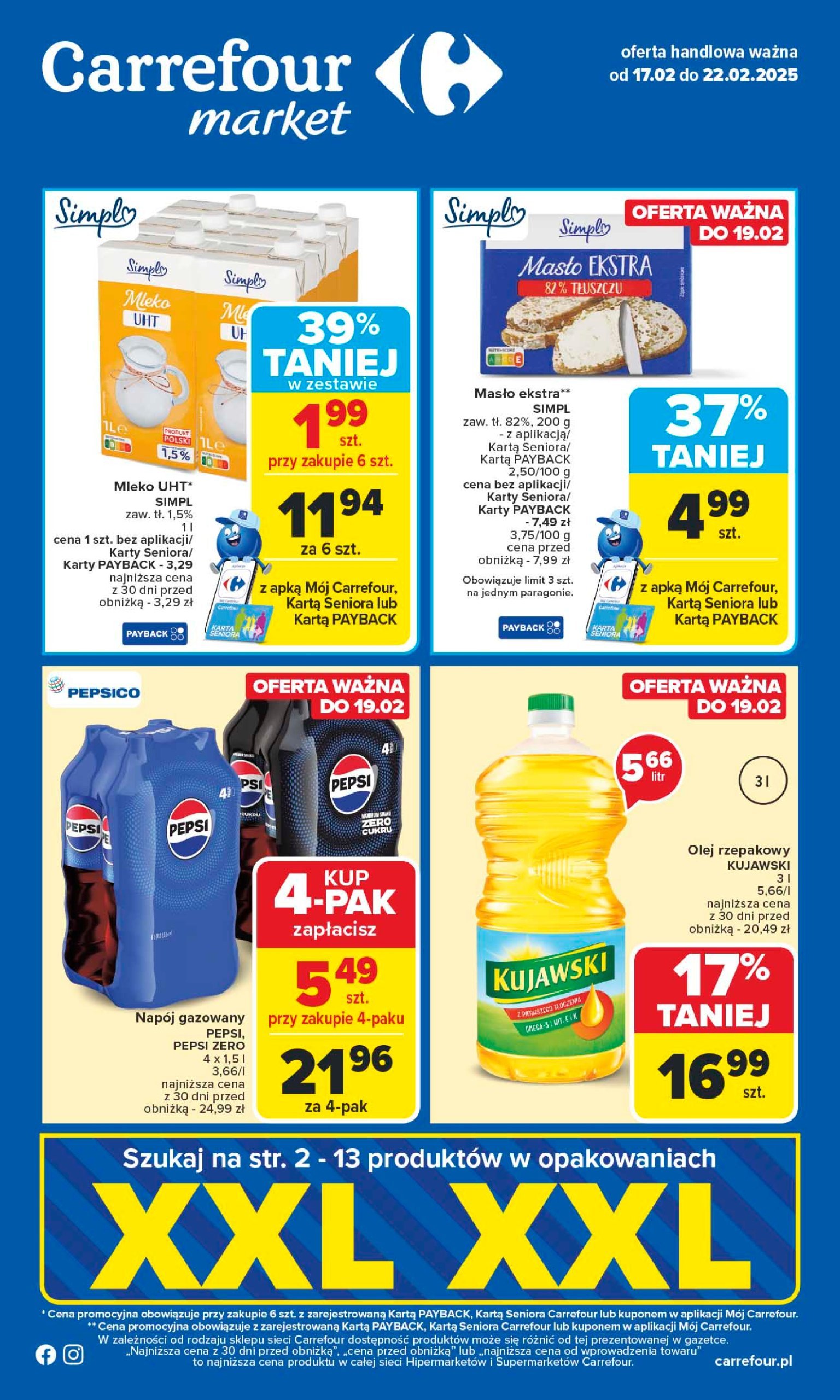 carrefour - Carrefour Market gazetka ważna od 17.02. - 22.02.