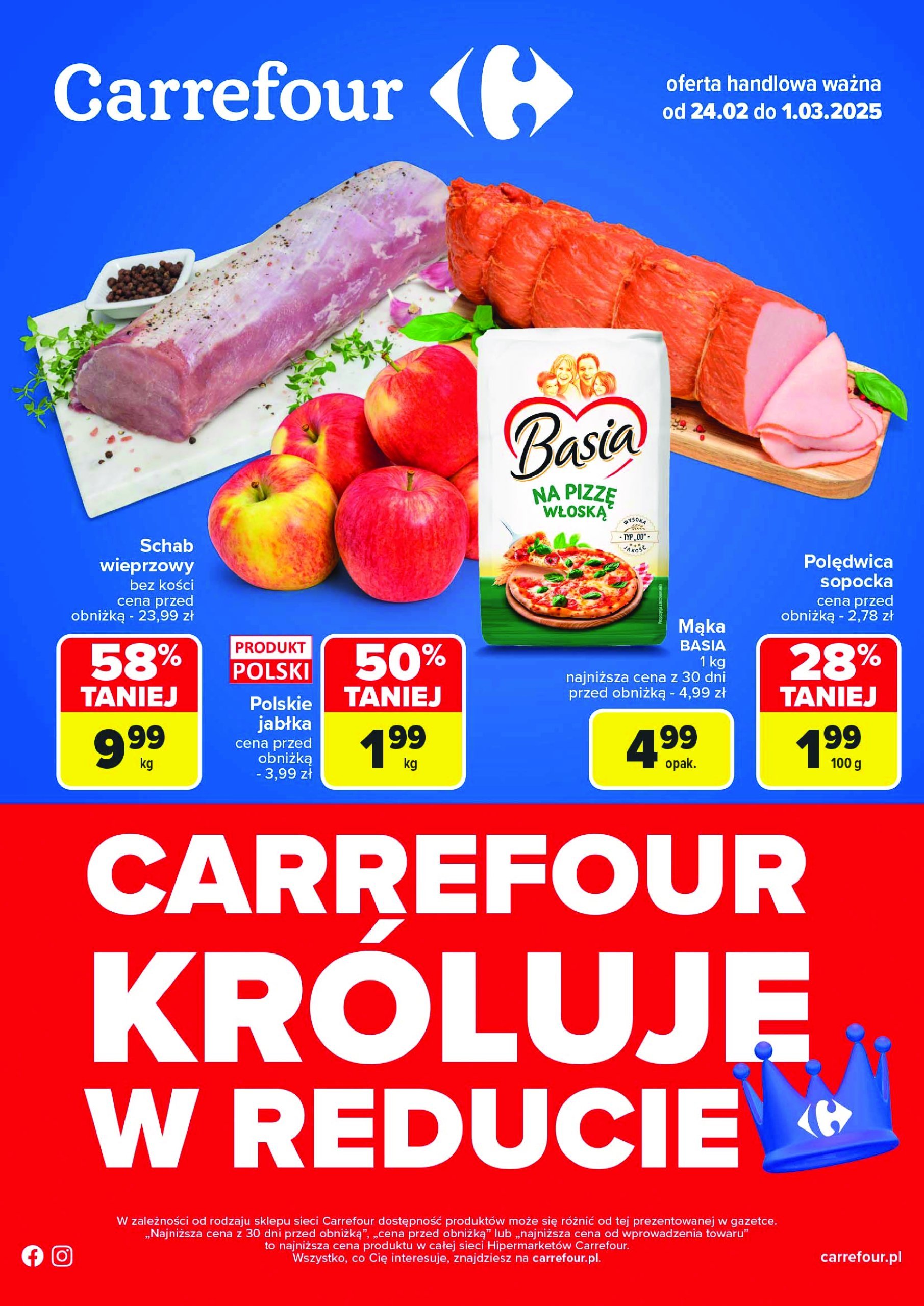 carrefour - Carrefour - Króluje w Reducie gazetka ważna od 24.02. - 01.03.