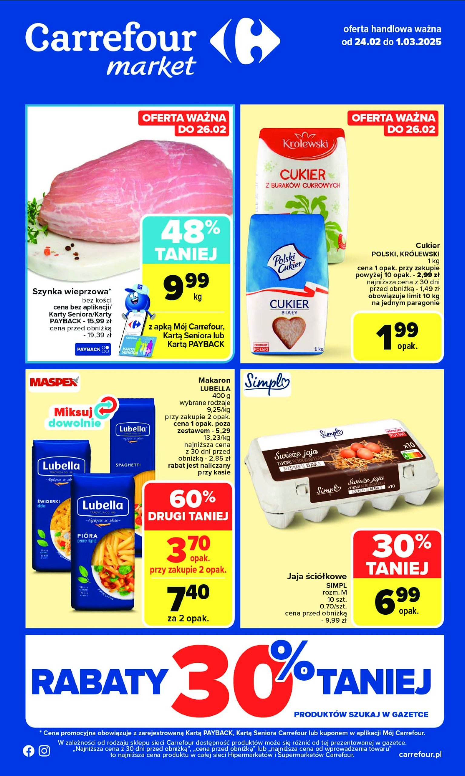 carrefour - Carrefour Market gazetka ważna od 24.02. - 01.03. - page: 1