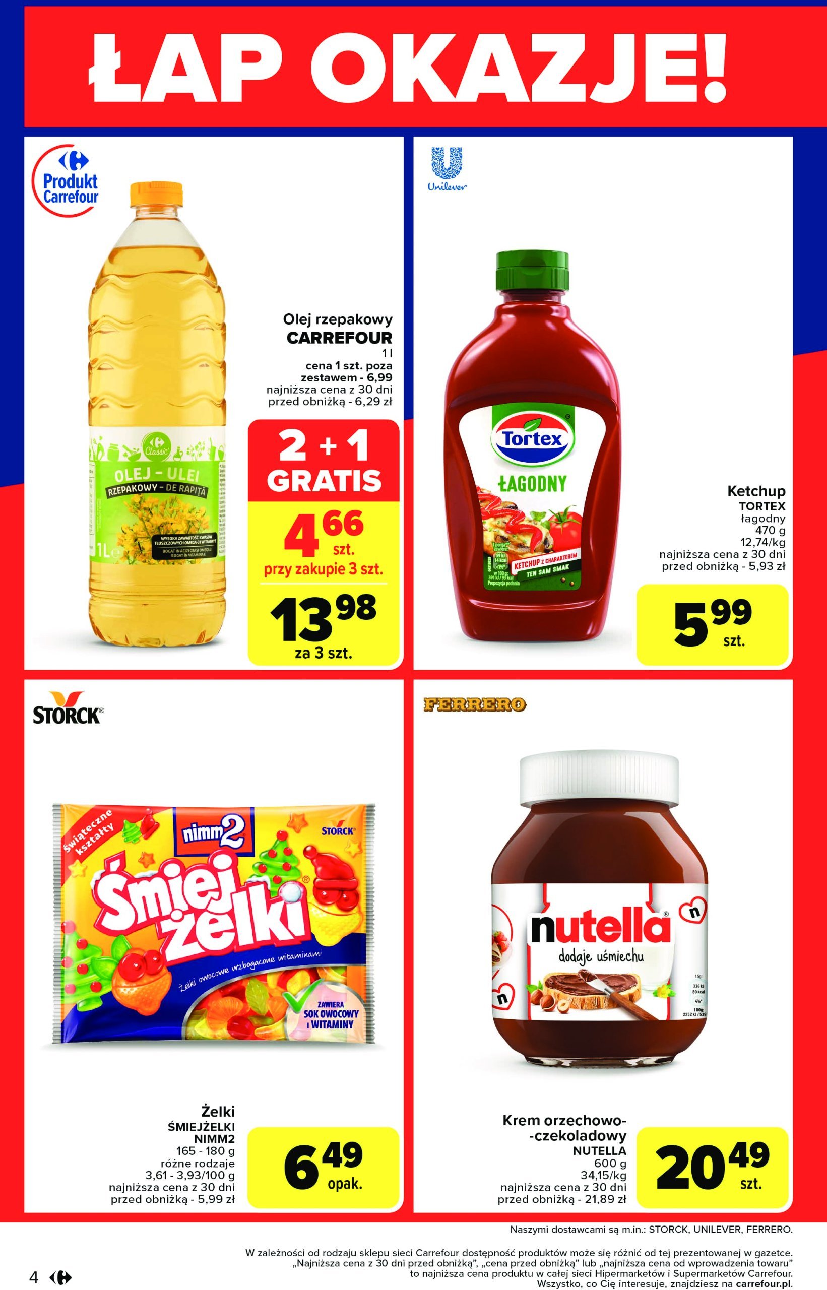 carrefour - Carrefour - Łap okazje od czwartku! gazetka ważna od 13.03. - 15.03. - page: 4