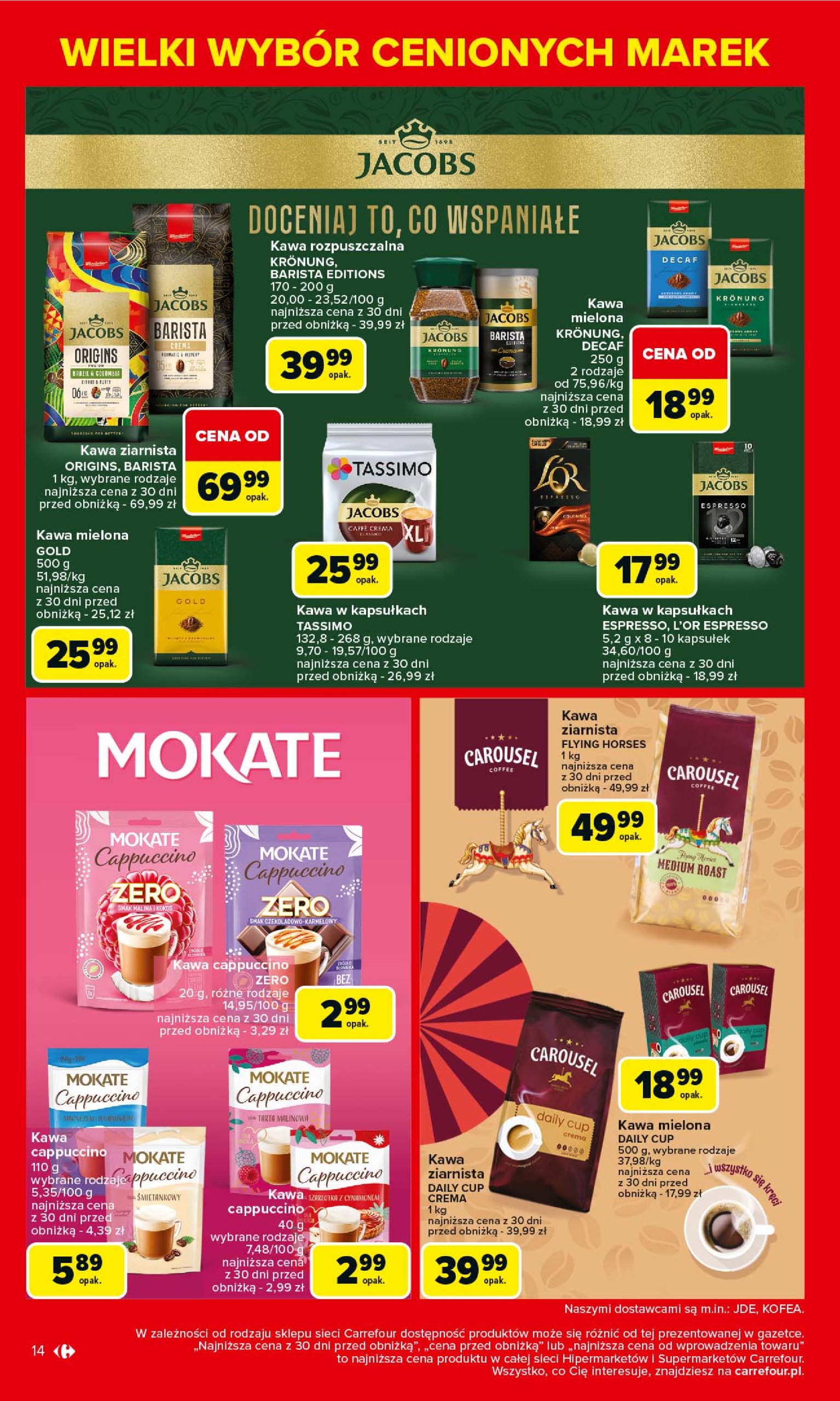 carrefour - Carrefour - Łap markowe okazje od poniedziałku gazetka ważna od 17.03. - 29.03. - page: 14 carrefour - Carrefour - Łap markowe okazje od poniedziałku gazetka ważna od 17.03. - 29.03. - page: 14