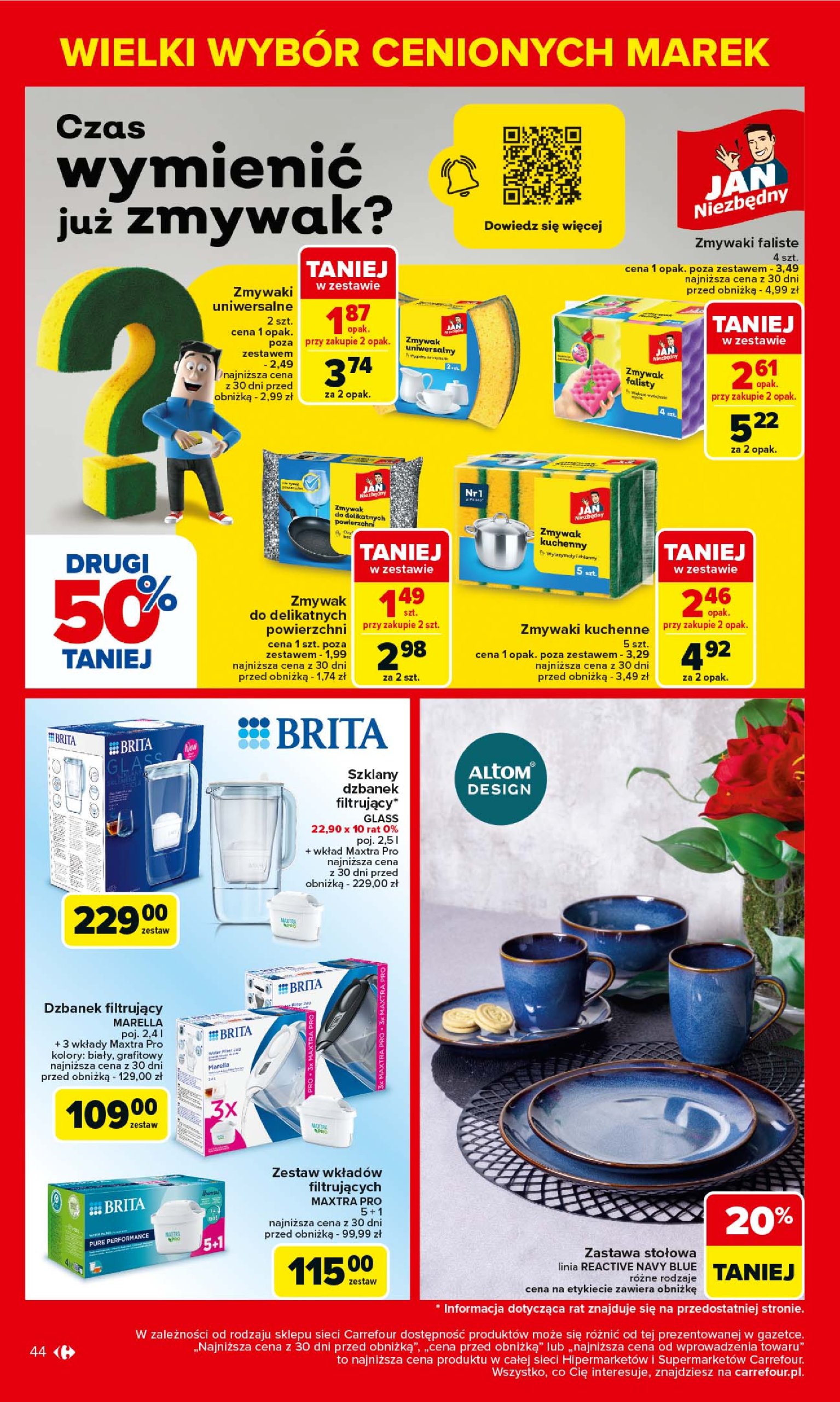 carrefour - Carrefour - Łap markowe okazje od poniedziałku gazetka ważna od 17.03. - 29.03. - page: 44 carrefour - Carrefour - Łap markowe okazje od poniedziałku gazetka ważna od 17.03. - 29.03. - page: 44