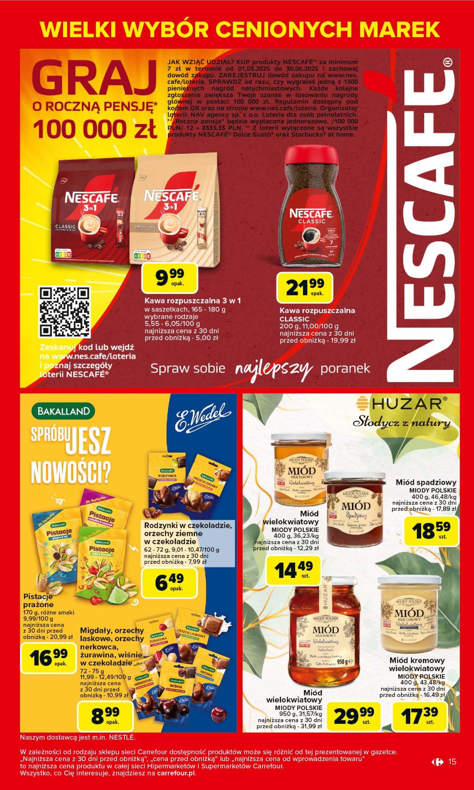 carrefour - Carrefour - Łap markowe okazje od poniedziałku gazetka ważna od 17.03. - 29.03. - page: 15 carrefour - Carrefour - Łap markowe okazje od poniedziałku gazetka ważna od 17.03. - 29.03. - page: 15