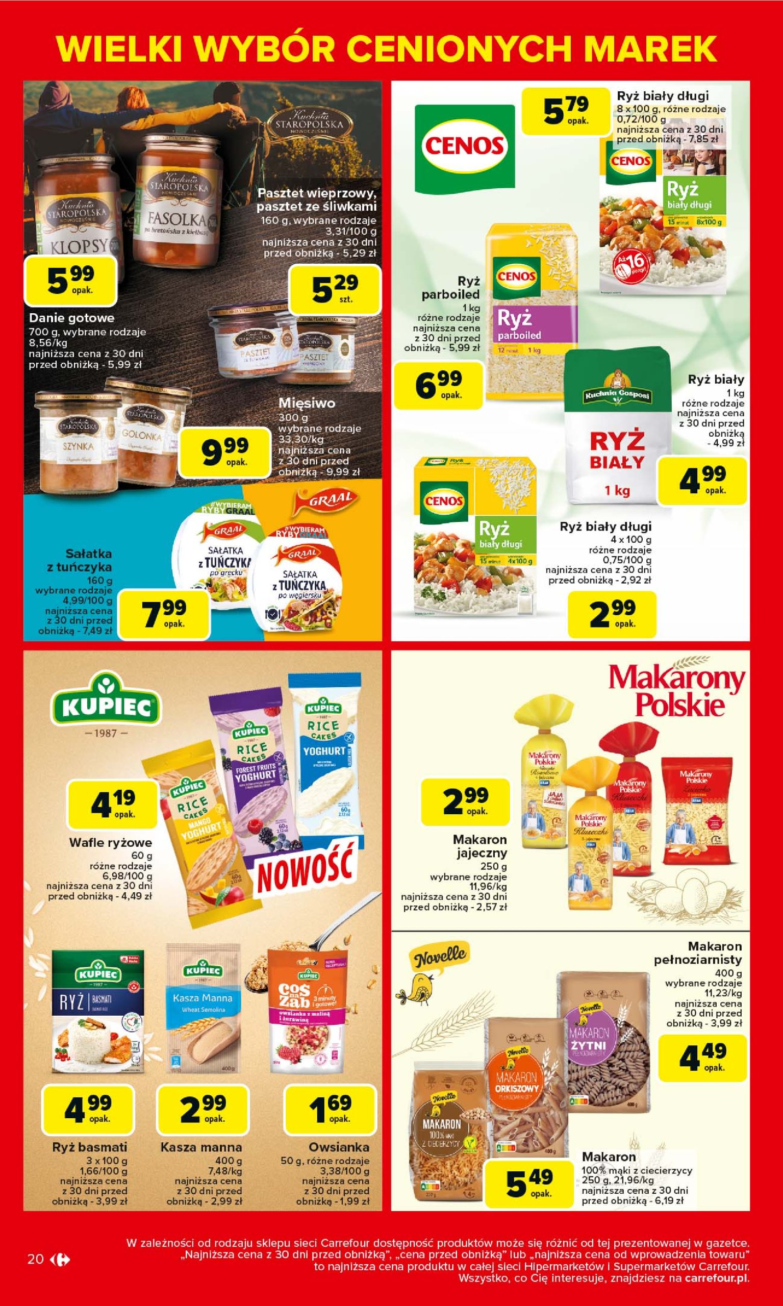 carrefour - Carrefour - Łap markowe okazje od poniedziałku gazetka ważna od 17.03. - 29.03. - page: 20 carrefour - Carrefour - Łap markowe okazje od poniedziałku gazetka ważna od 17.03. - 29.03. - page: 20