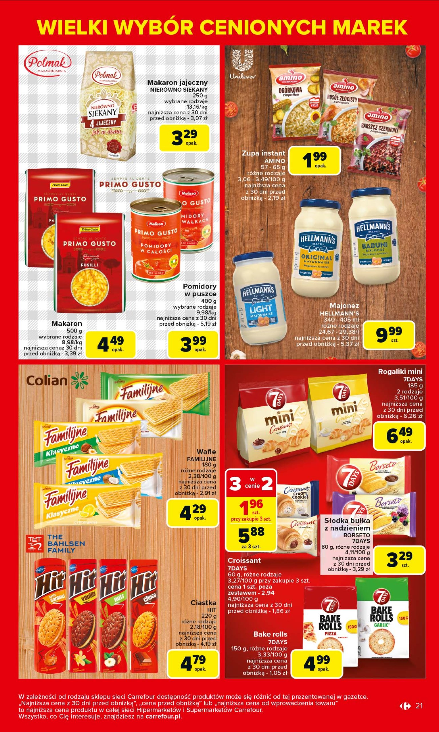 carrefour - Carrefour - Łap markowe okazje od poniedziałku gazetka ważna od 17.03. - 29.03. - page: 21 carrefour - Carrefour - Łap markowe okazje od poniedziałku gazetka ważna od 17.03. - 29.03. - page: 21