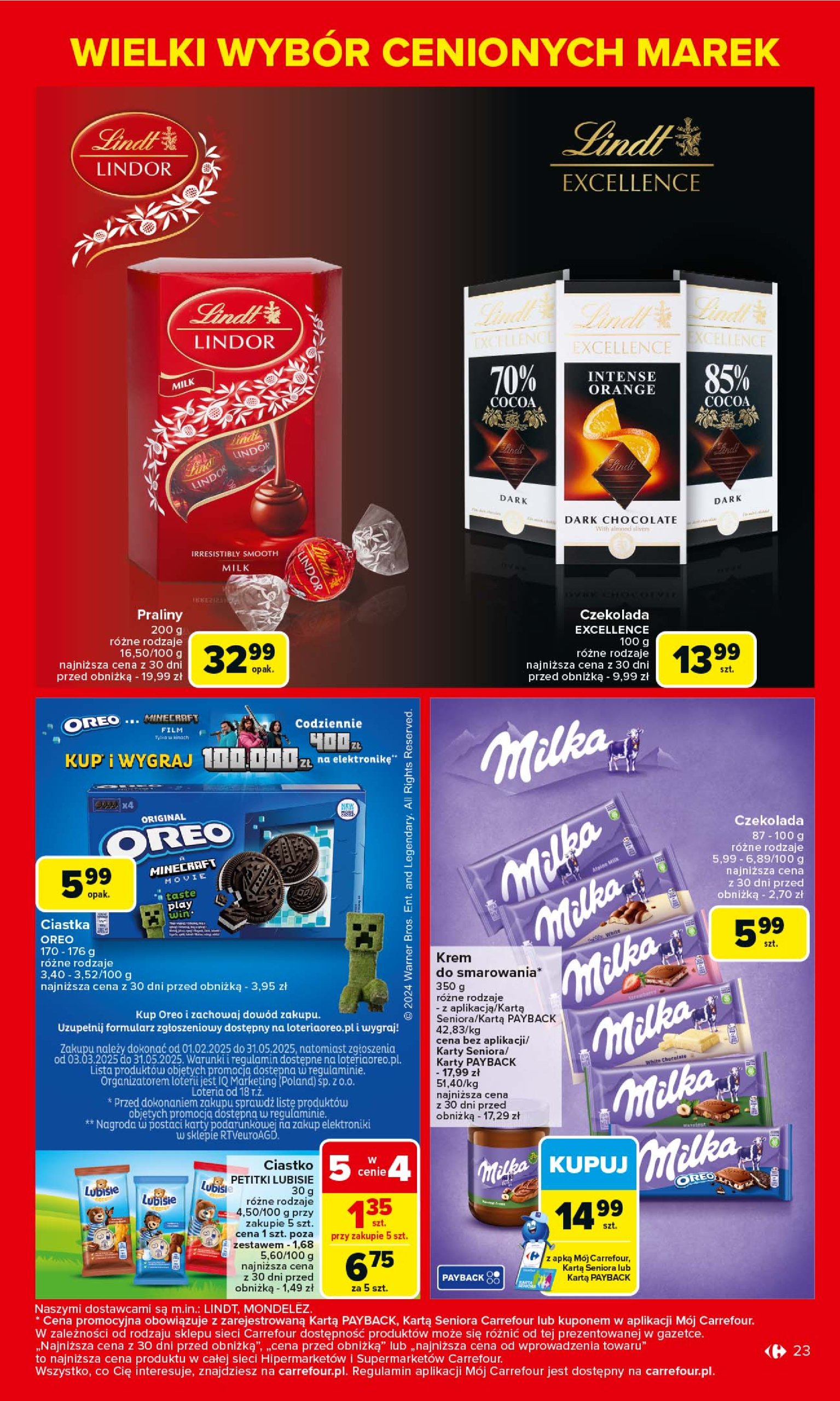 carrefour - Carrefour - Łap markowe okazje od poniedziałku gazetka ważna od 17.03. - 29.03. - page: 23 carrefour - Carrefour - Łap markowe okazje od poniedziałku gazetka ważna od 17.03. - 29.03. - page: 23