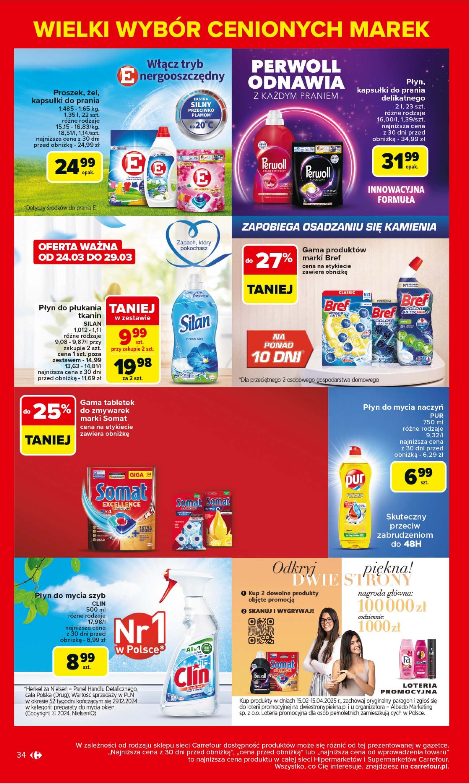 carrefour - Carrefour - Łap markowe okazje od poniedziałku gazetka ważna od 17.03. - 29.03. - page: 34 carrefour - Carrefour - Łap markowe okazje od poniedziałku gazetka ważna od 17.03. - 29.03. - page: 34