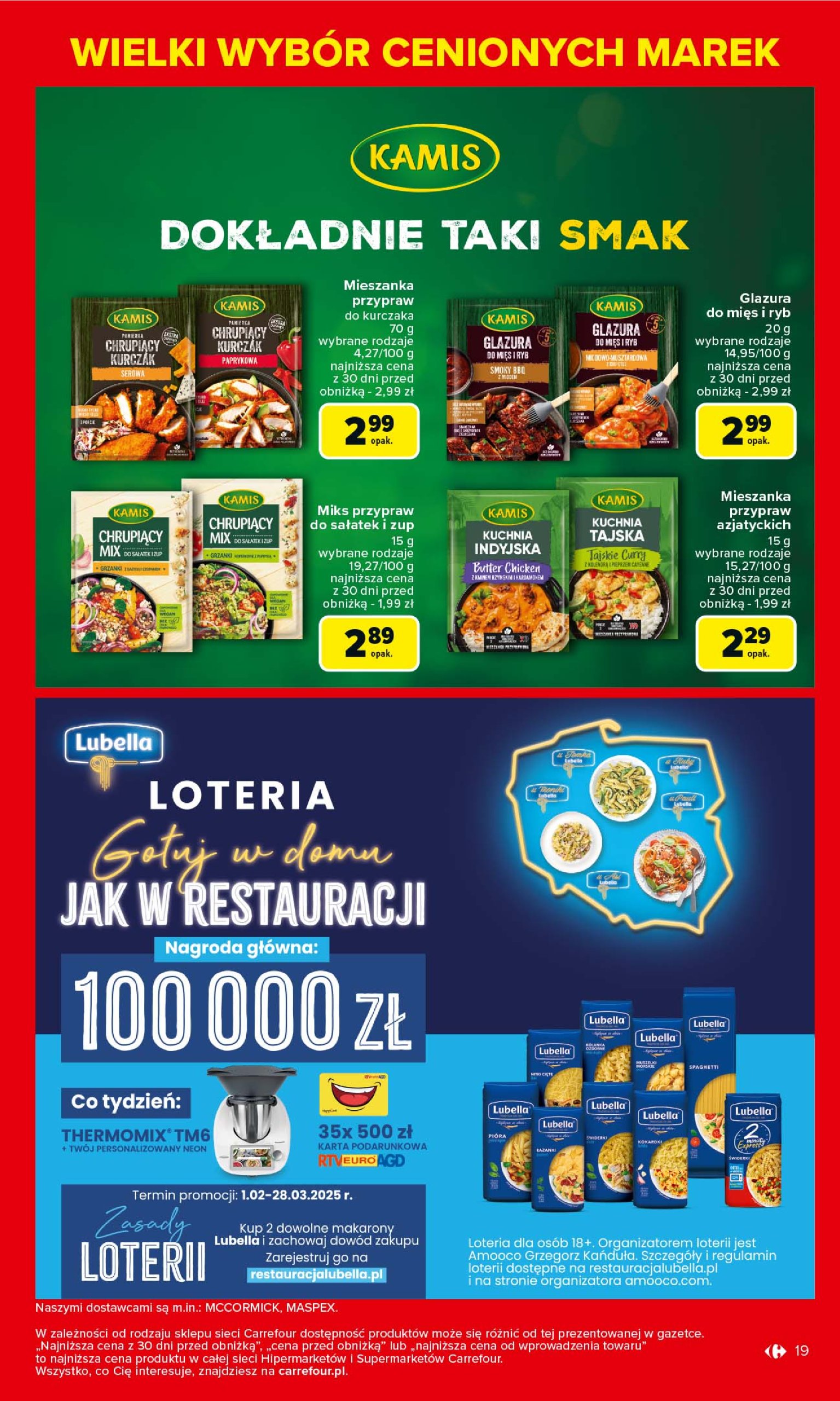 carrefour - Carrefour - Łap markowe okazje od poniedziałku gazetka ważna od 17.03. - 29.03. - page: 19 carrefour - Carrefour - Łap markowe okazje od poniedziałku gazetka ważna od 17.03. - 29.03. - page: 19