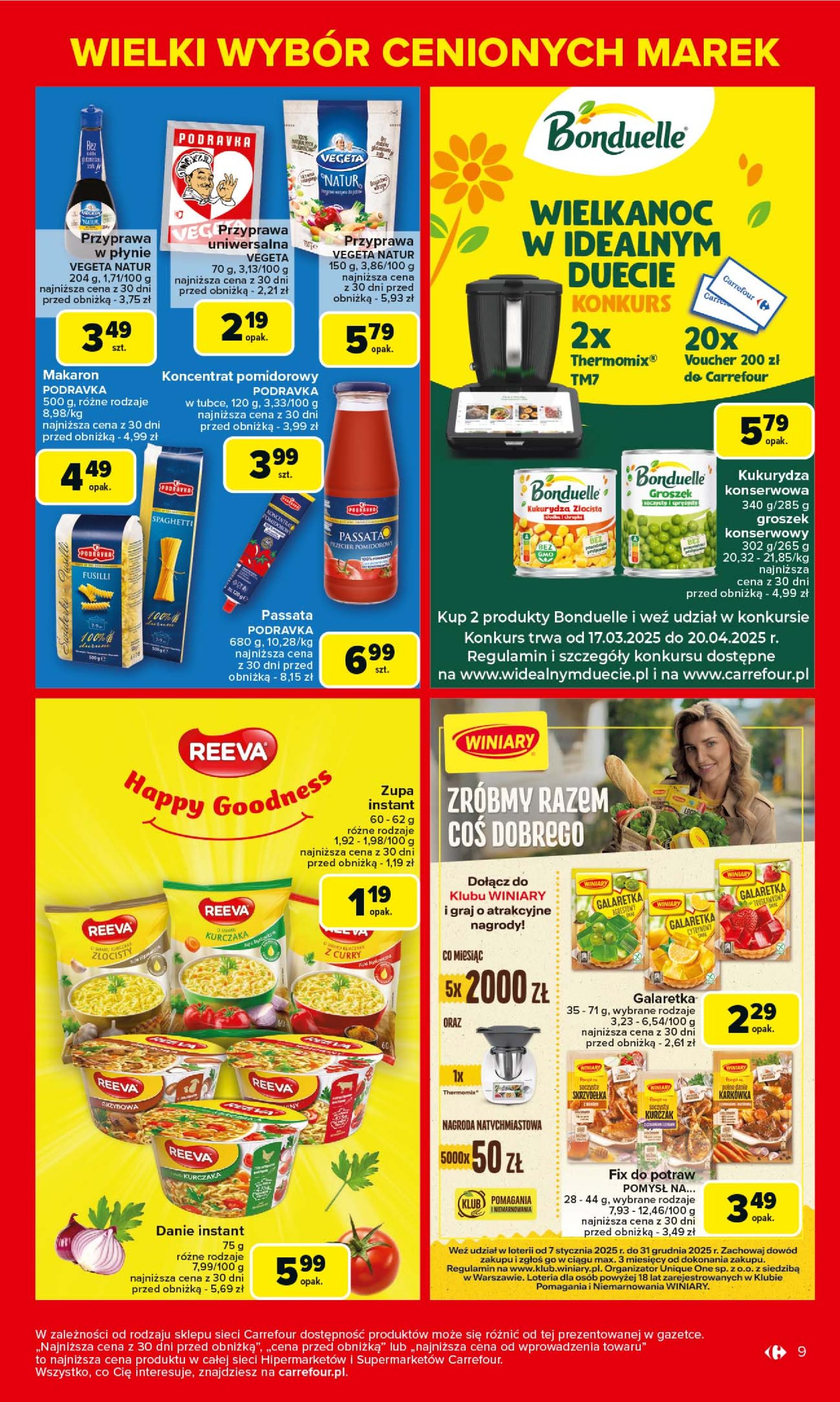 carrefour - Carrefour - Łap markowe okazje od poniedziałku gazetka ważna od 17.03. - 29.03. - page: 9 carrefour - Carrefour - Łap markowe okazje od poniedziałku gazetka ważna od 17.03. - 29.03. - page: 9