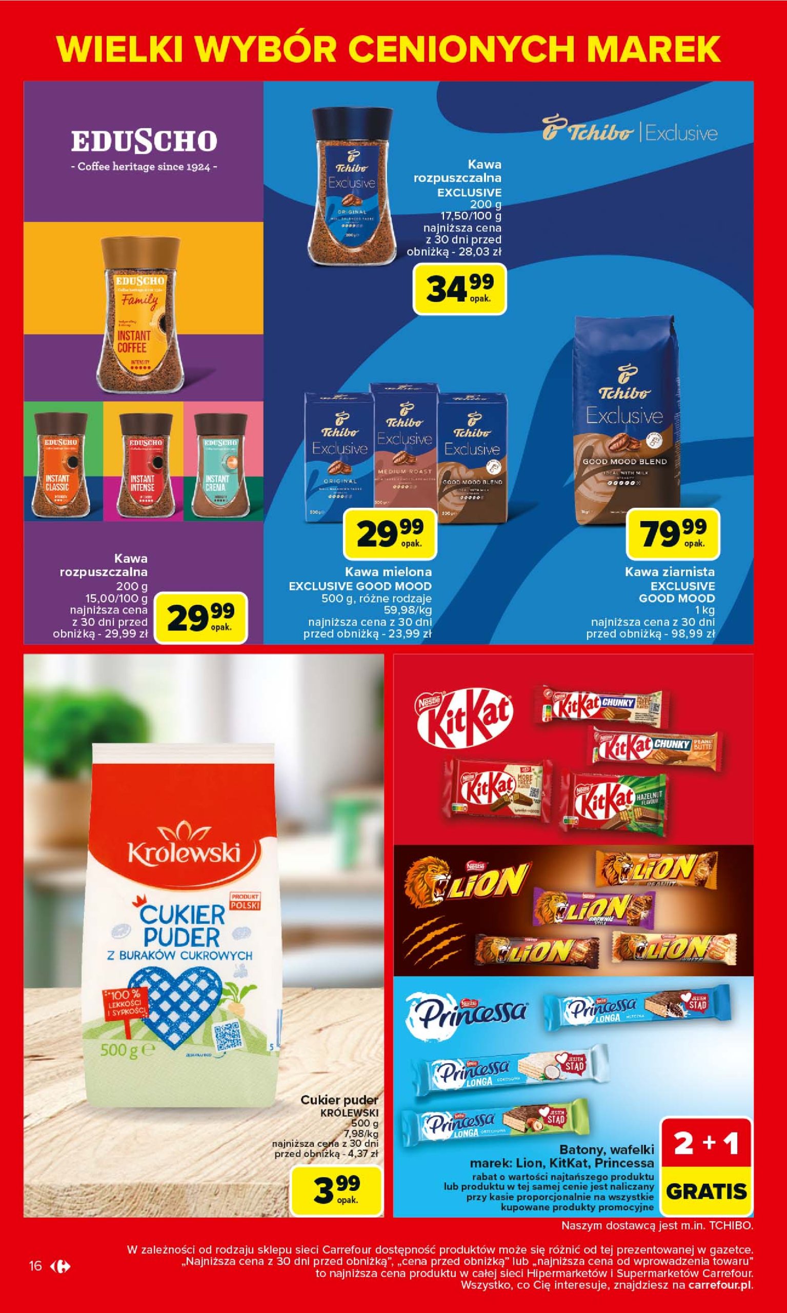 carrefour - Carrefour - Łap markowe okazje od poniedziałku gazetka ważna od 17.03. - 29.03. - page: 16 carrefour - Carrefour - Łap markowe okazje od poniedziałku gazetka ważna od 17.03. - 29.03. - page: 16