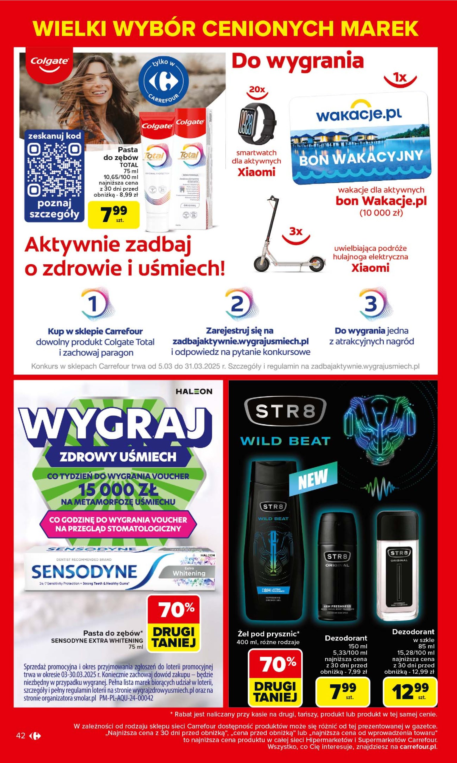 carrefour - Carrefour - Łap markowe okazje od poniedziałku gazetka ważna od 17.03. - 29.03. - page: 42 carrefour - Carrefour - Łap markowe okazje od poniedziałku gazetka ważna od 17.03. - 29.03. - page: 42