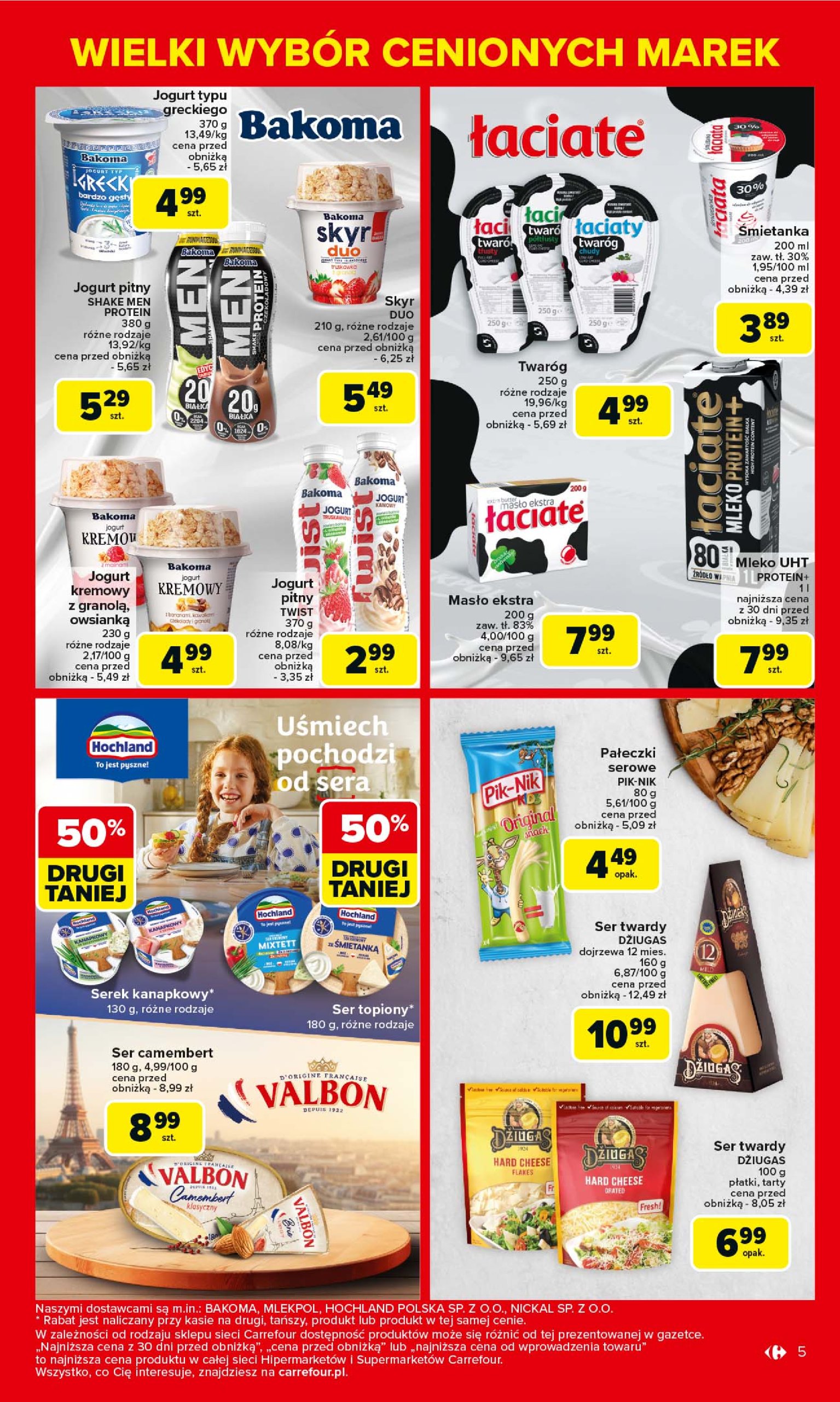 carrefour - Carrefour - Łap markowe okazje od poniedziałku gazetka ważna od 17.03. - 29.03. - page: 5 carrefour - Carrefour - Łap markowe okazje od poniedziałku gazetka ważna od 17.03. - 29.03. - page: 5