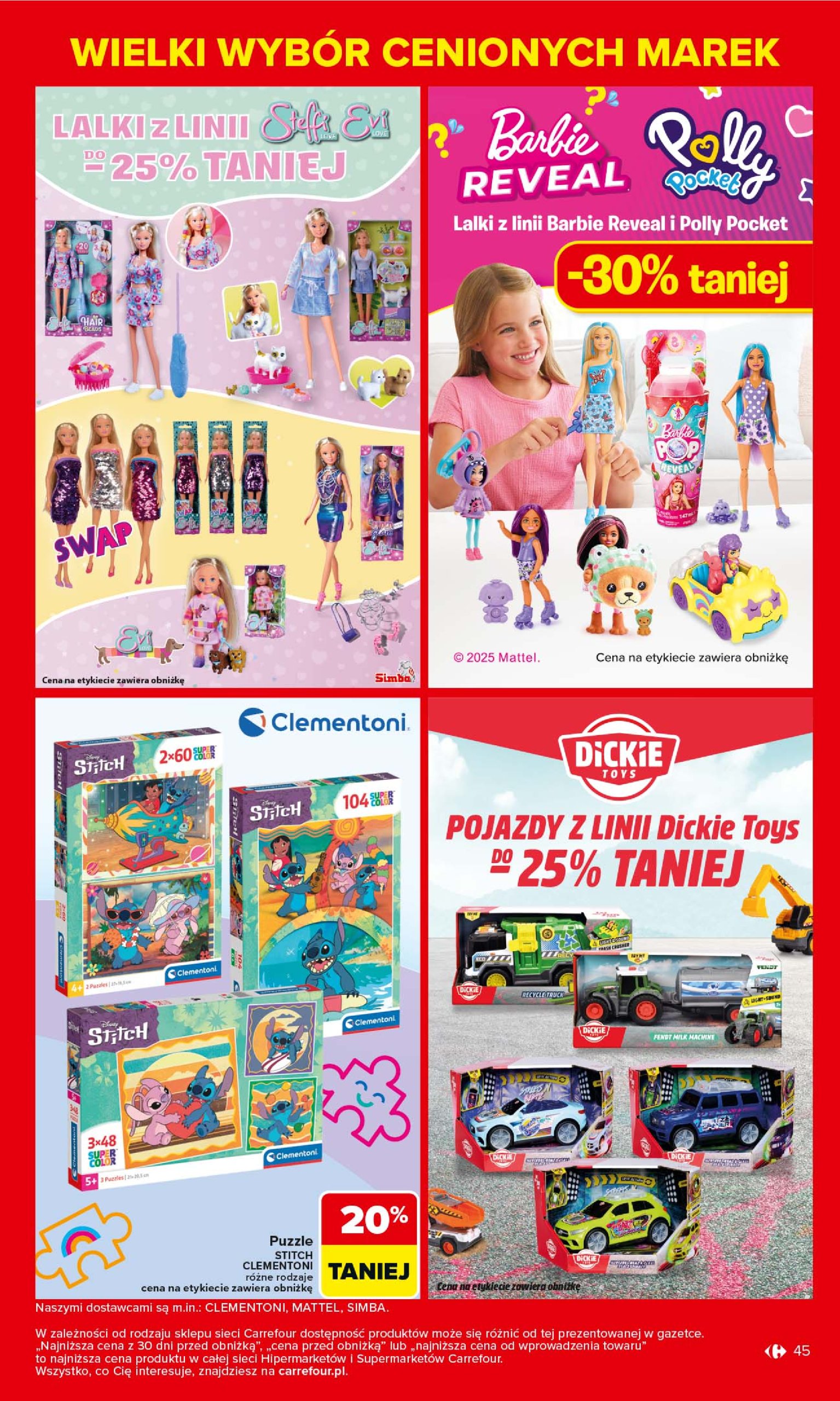 carrefour - Carrefour - Łap markowe okazje od poniedziałku gazetka ważna od 17.03. - 29.03. - page: 45 carrefour - Carrefour - Łap markowe okazje od poniedziałku gazetka ważna od 17.03. - 29.03. - page: 45