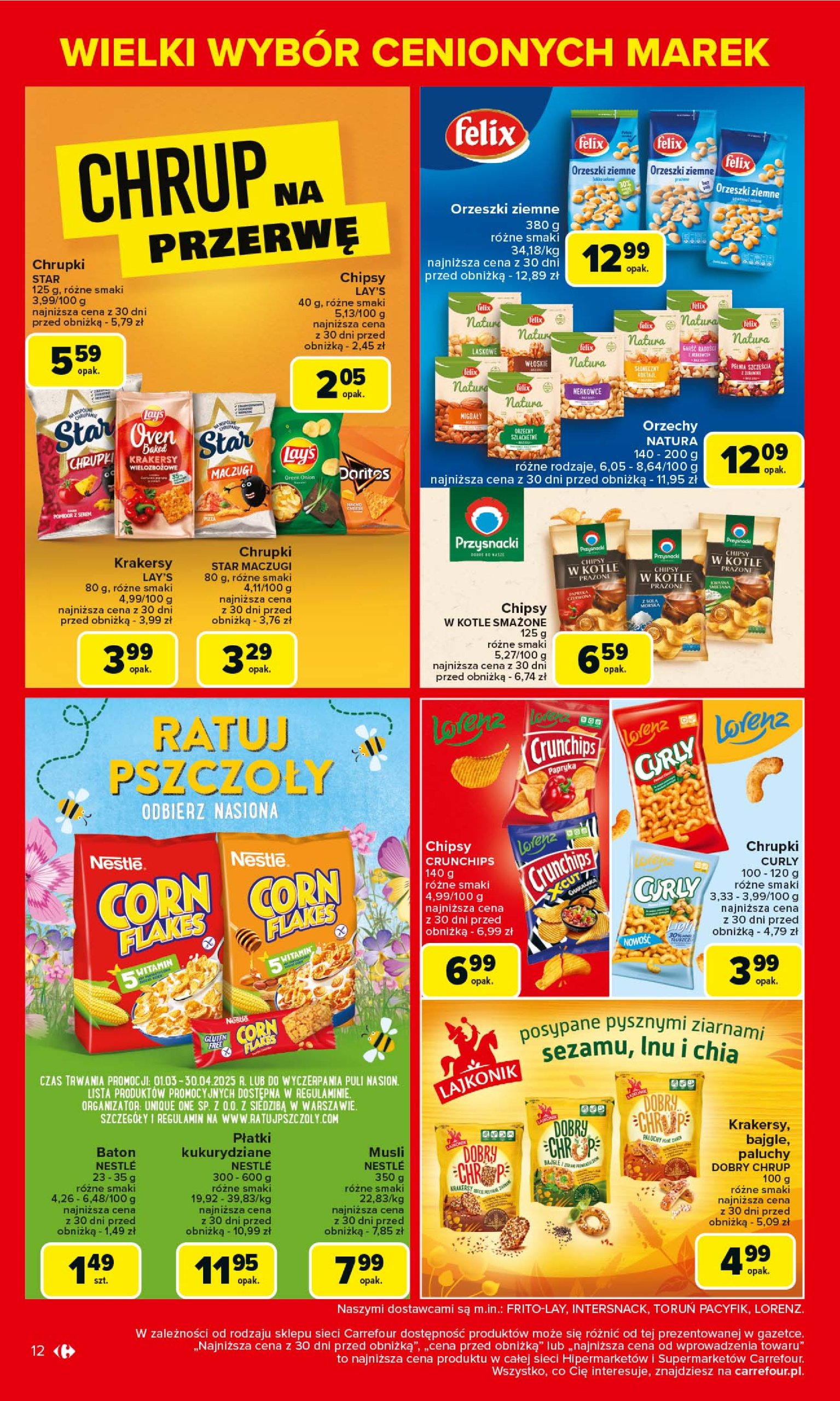 carrefour - Carrefour - Łap markowe okazje od poniedziałku gazetka ważna od 17.03. - 29.03. - page: 12 carrefour - Carrefour - Łap markowe okazje od poniedziałku gazetka ważna od 17.03. - 29.03. - page: 12