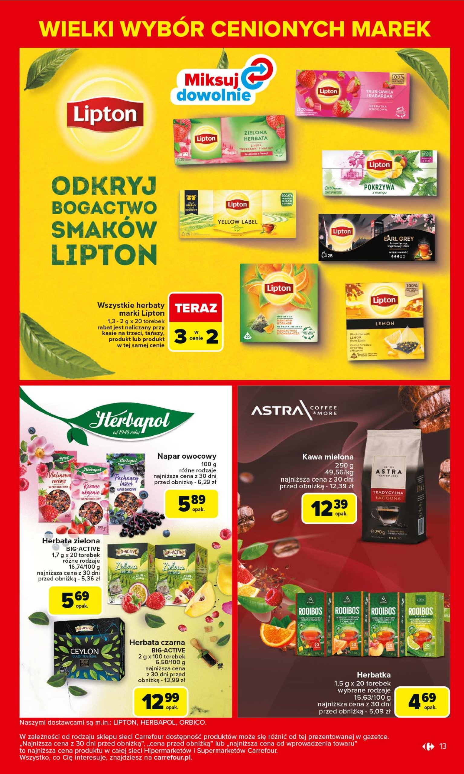 carrefour - Carrefour - Łap markowe okazje od poniedziałku gazetka ważna od 17.03. - 29.03. - page: 13 carrefour - Carrefour - Łap markowe okazje od poniedziałku gazetka ważna od 17.03. - 29.03. - page: 13