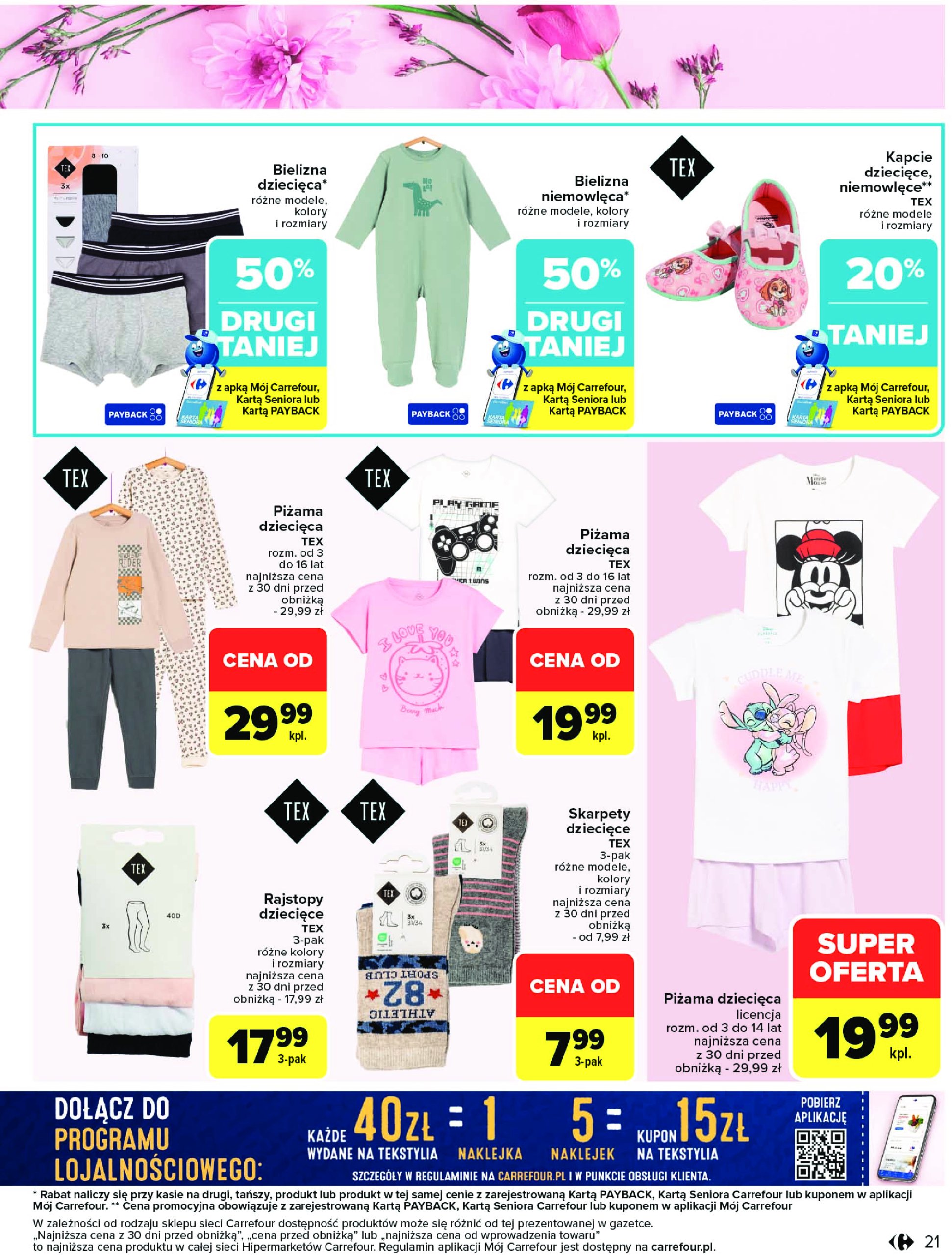 carrefour - Carrefour - Wiosenne trendy gazetka ważna od 17.03. - 29.03. - page: 21 carrefour - Carrefour - Wiosenne trendy gazetka ważna od 17.03. - 29.03. - page: 21