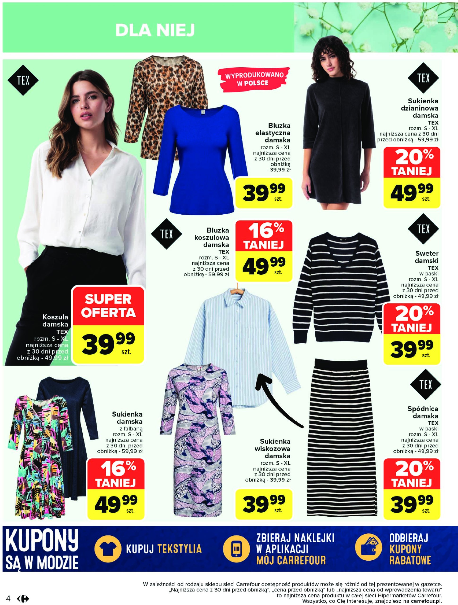 carrefour - Carrefour - Wiosenne trendy gazetka ważna od 17.03. - 29.03. - page: 4 carrefour - Carrefour - Wiosenne trendy gazetka ważna od 17.03. - 29.03. - page: 4