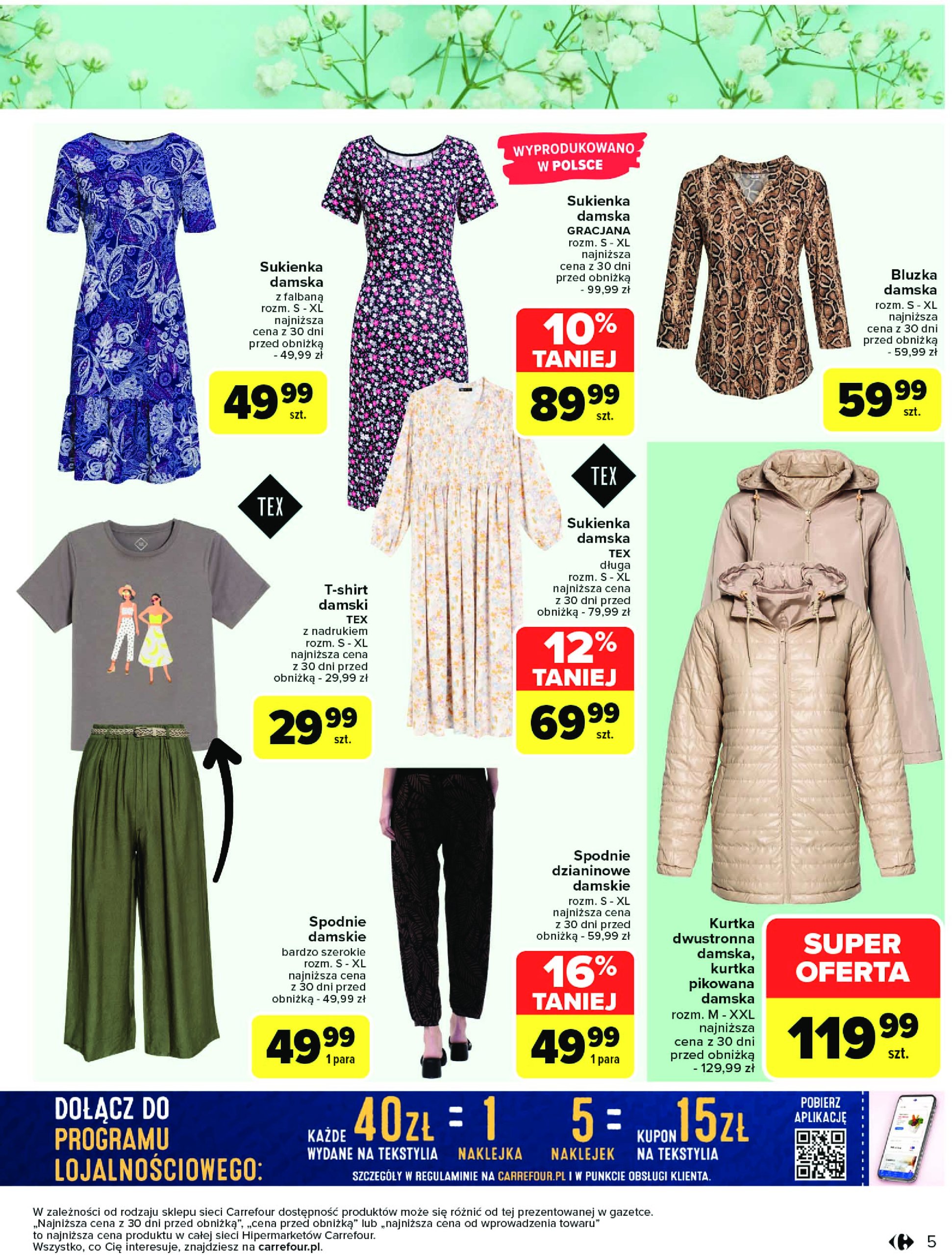 carrefour - Carrefour - Wiosenne trendy gazetka ważna od 17.03. - 29.03. - page: 5 carrefour - Carrefour - Wiosenne trendy gazetka ważna od 17.03. - 29.03. - page: 5