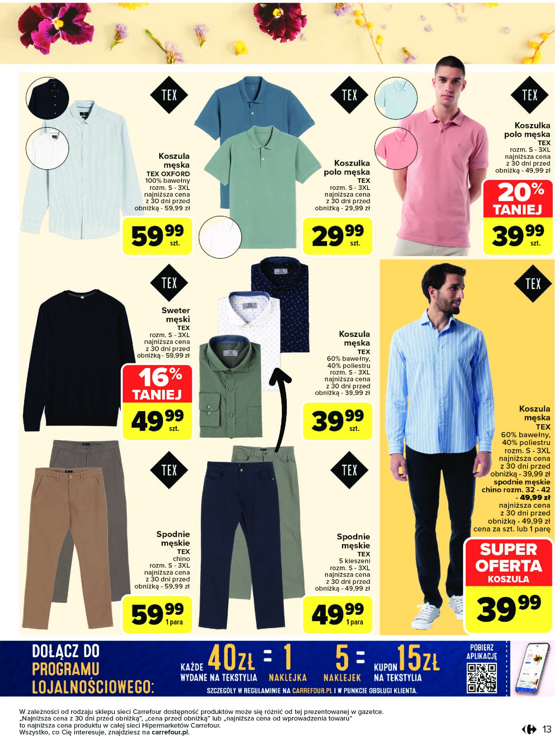 carrefour - Carrefour - Wiosenne trendy gazetka ważna od 17.03. - 29.03. - page: 13 carrefour - Carrefour - Wiosenne trendy gazetka ważna od 17.03. - 29.03. - page: 13