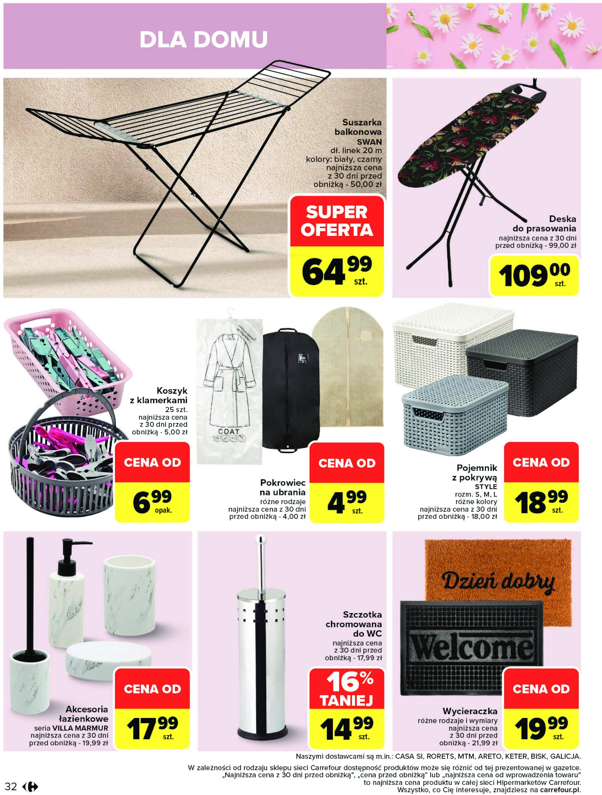 carrefour - Carrefour - Wiosenne trendy gazetka ważna od 17.03. - 29.03. - page: 32 carrefour - Carrefour - Wiosenne trendy gazetka ważna od 17.03. - 29.03. - page: 32