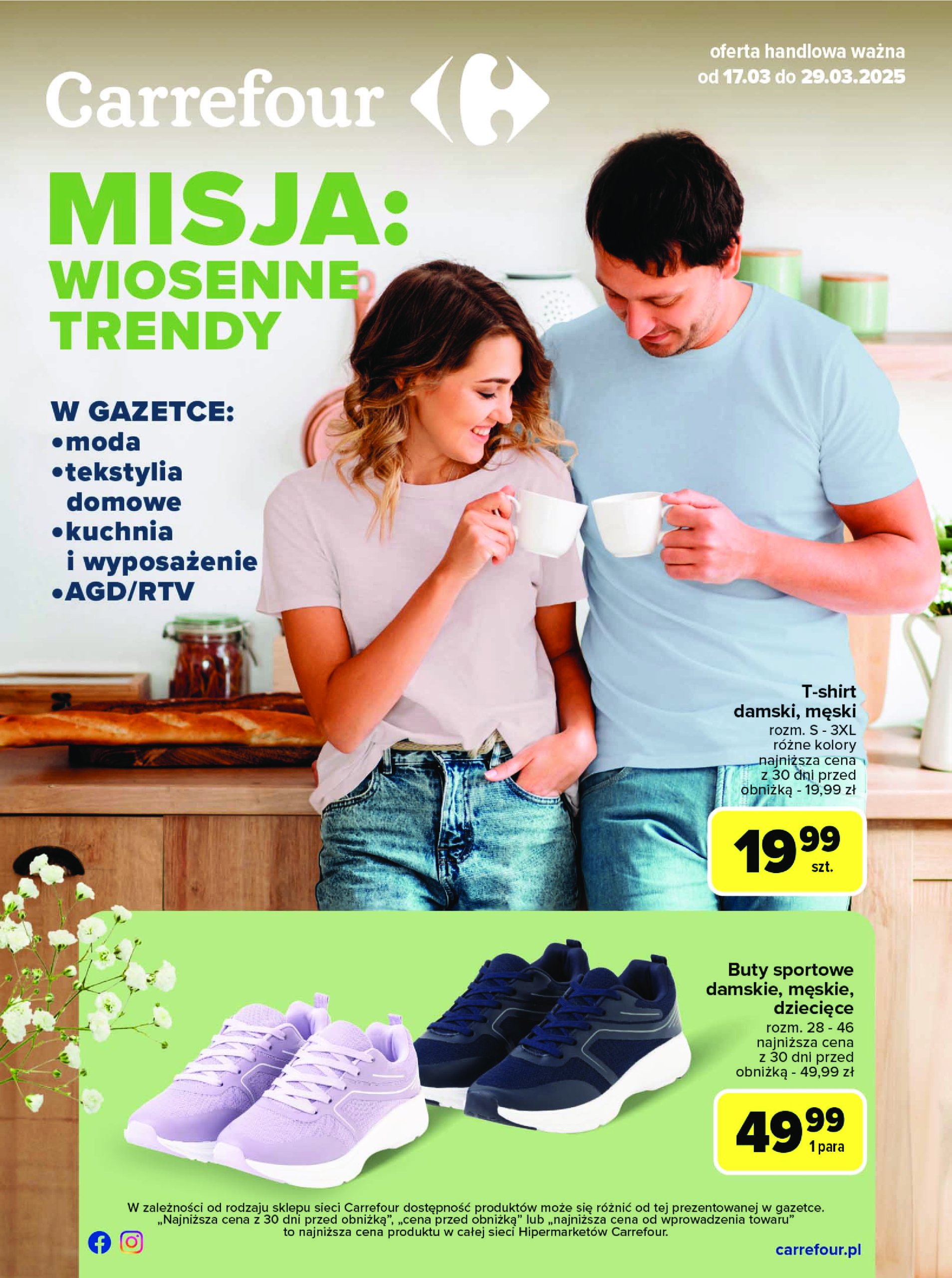 carrefour - Carrefour - Wiosenne trendy gazetka ważna od 17.03. - 29.03.