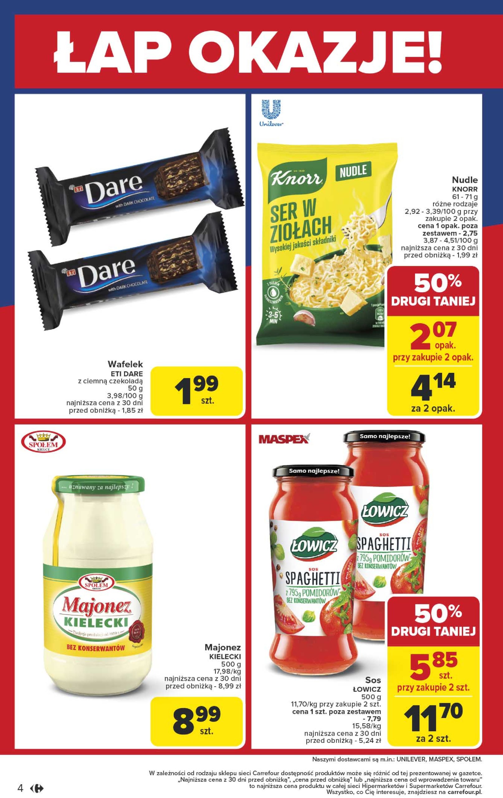 carrefour - Carrefour - Łap okazje od czwartku! gazetka ważna od 20.03. - 22.03. - page: 4