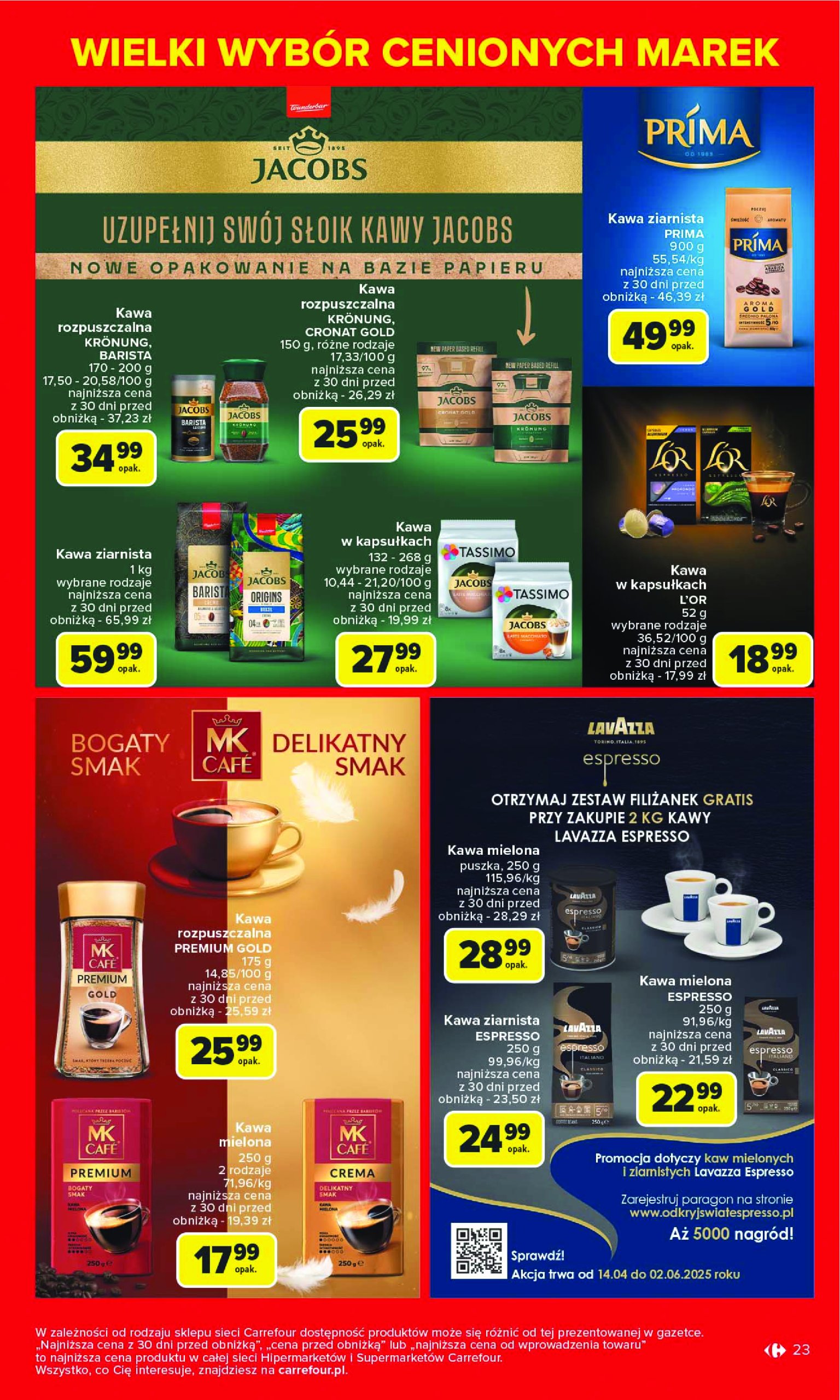carrefour - Carrefour - Znane marki, okazyjne ceny gazetka ważna od 05.05. - 17.05. - page: 23 carrefour - Carrefour - Znane marki, okazyjne ceny gazetka ważna od 05.05. - 17.05. - page: 23