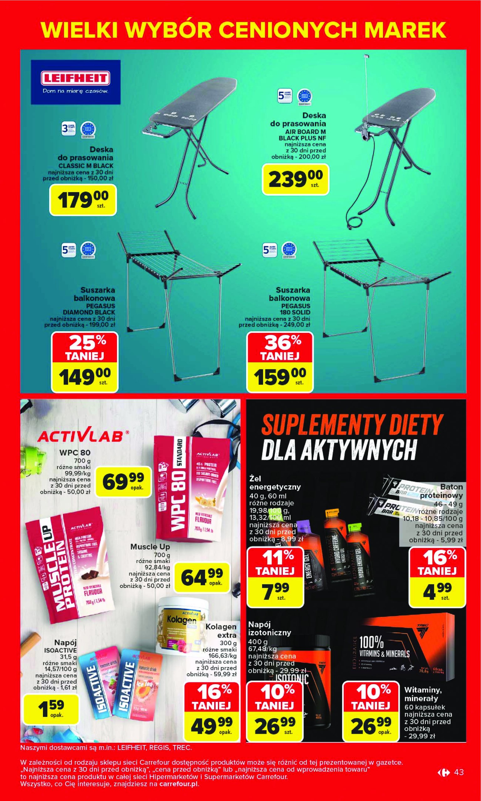 carrefour - Carrefour - Znane marki, okazyjne ceny gazetka ważna od 05.05. - 17.05. - page: 43 carrefour - Carrefour - Znane marki, okazyjne ceny gazetka ważna od 05.05. - 17.05. - page: 43