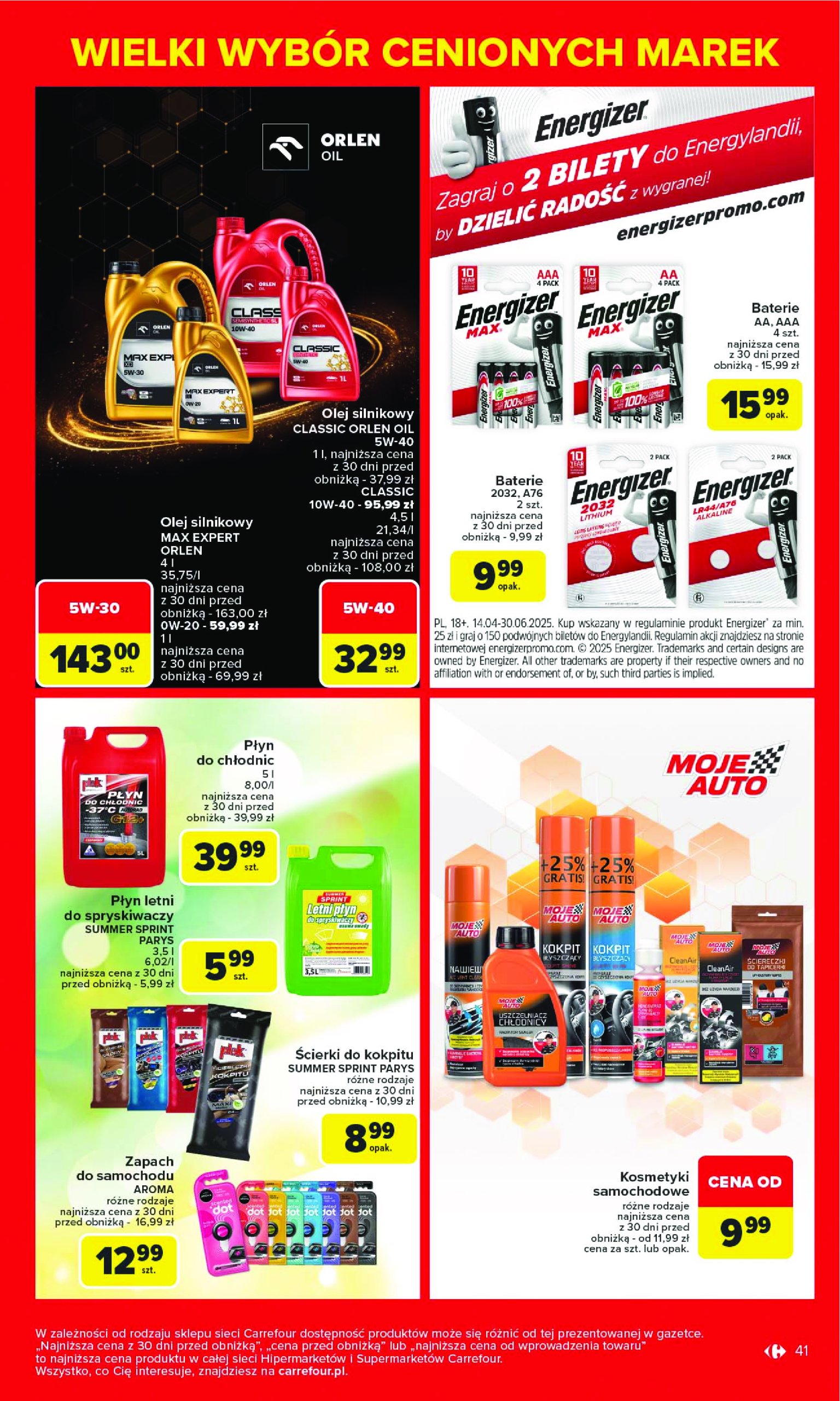 carrefour - Carrefour - Znane marki, okazyjne ceny gazetka ważna od 05.05. - 17.05. - page: 41 carrefour - Carrefour - Znane marki, okazyjne ceny gazetka ważna od 05.05. - 17.05. - page: 41