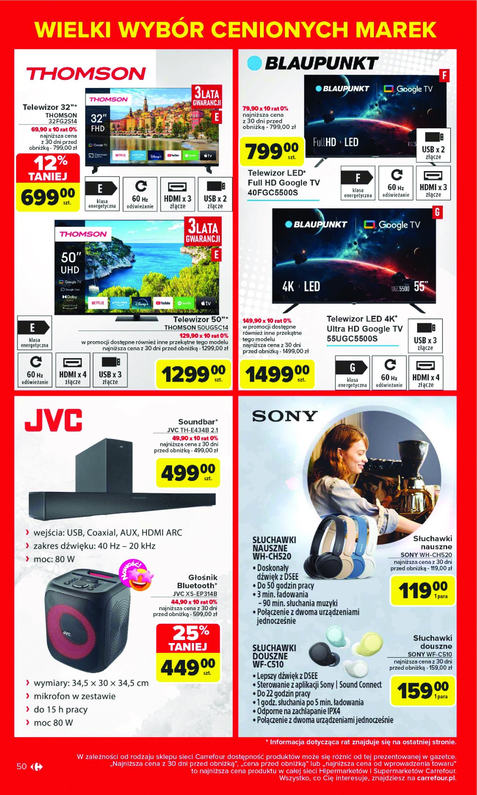 carrefour - Carrefour - Znane marki, okazyjne ceny gazetka ważna od 05.05. - 17.05. - page: 50 carrefour - Carrefour - Znane marki, okazyjne ceny gazetka ważna od 05.05. - 17.05. - page: 50