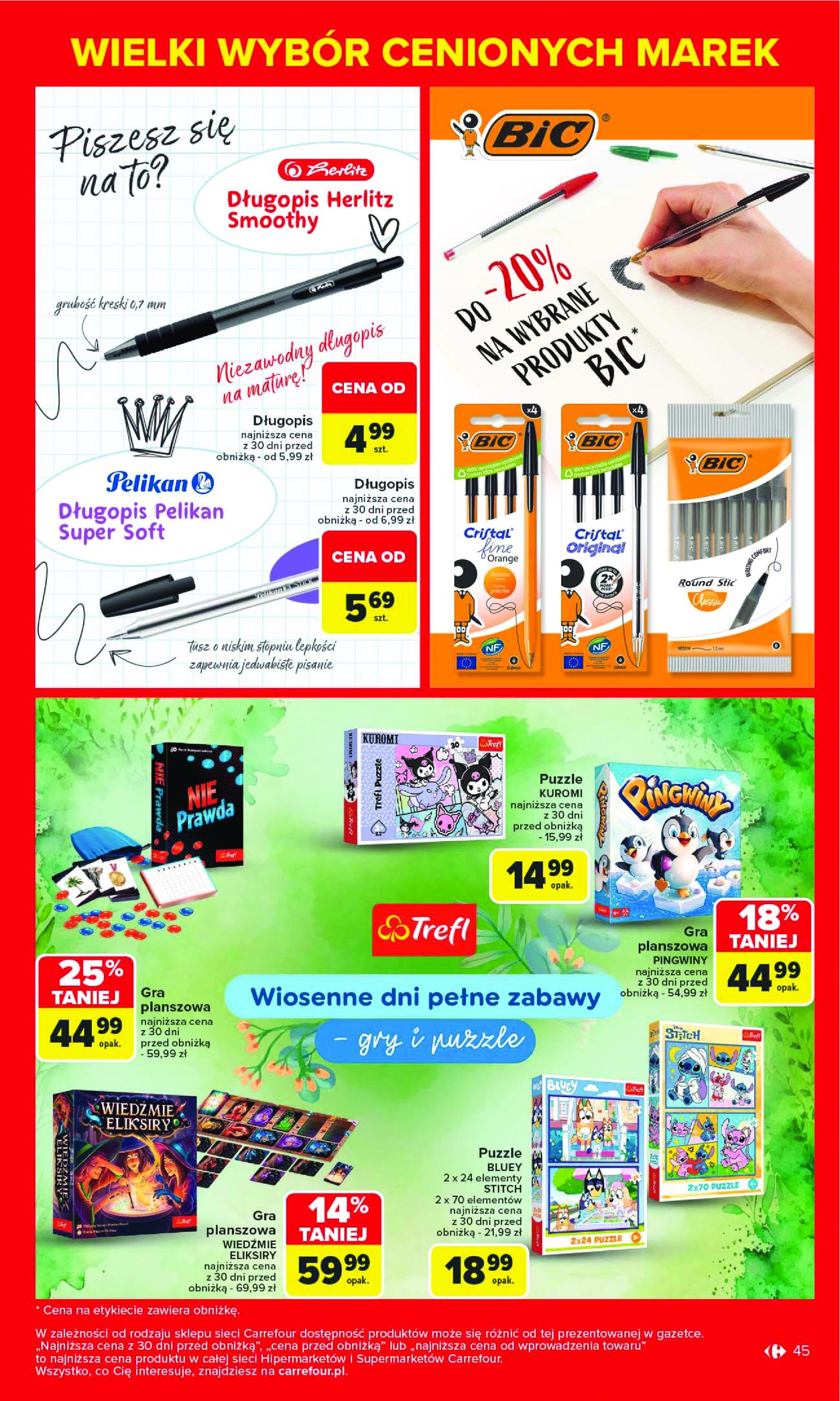 carrefour - Carrefour - Znane marki, okazyjne ceny gazetka ważna od 05.05. - 17.05. - page: 45 carrefour - Carrefour - Znane marki, okazyjne ceny gazetka ważna od 05.05. - 17.05. - page: 45