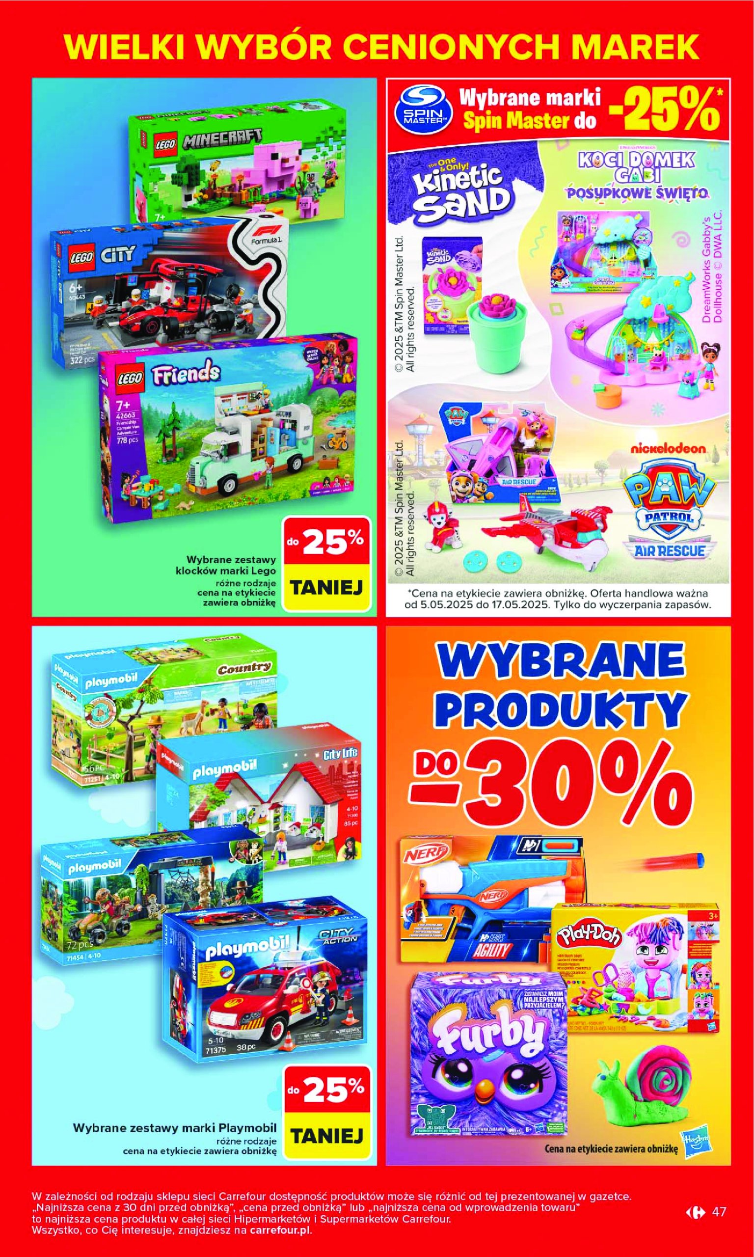 carrefour - Carrefour - Znane marki, okazyjne ceny gazetka ważna od 05.05. - 17.05. - page: 47 carrefour - Carrefour - Znane marki, okazyjne ceny gazetka ważna od 05.05. - 17.05. - page: 47