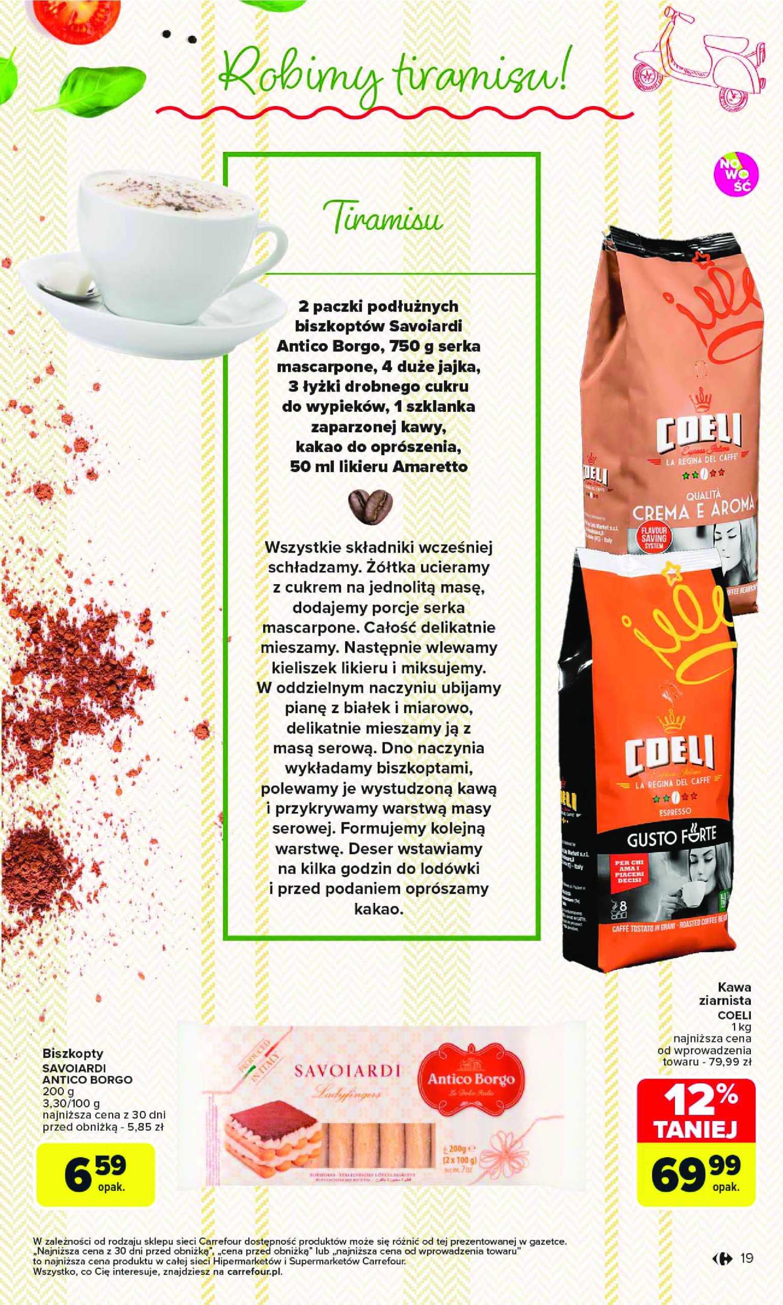 carrefour - Carrefour - Kuchnia włoska gazetka ważna od 12.05. - 24.05. - page: 19