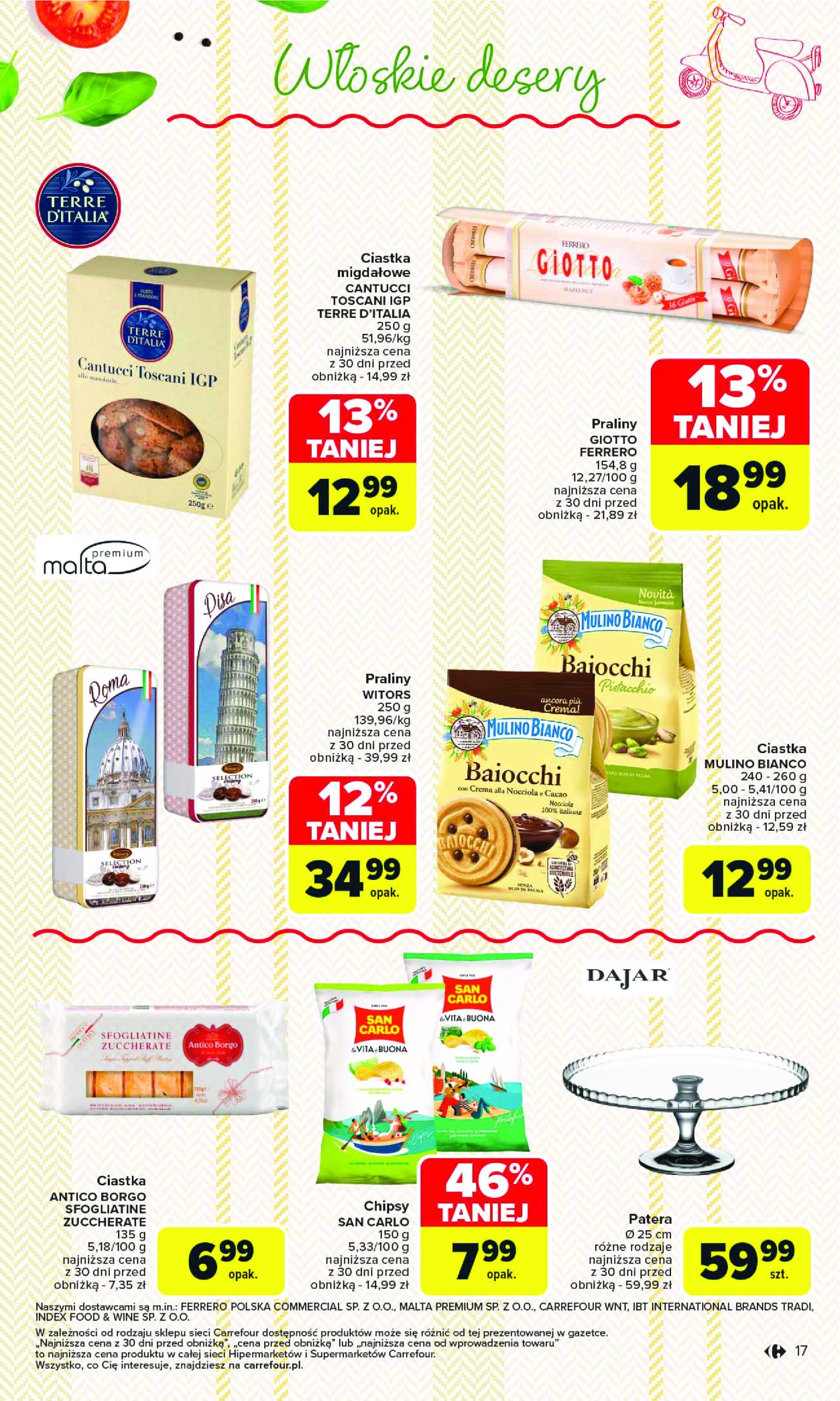 carrefour - Carrefour - Kuchnia włoska gazetka ważna od 12.05. - 24.05. - page: 17