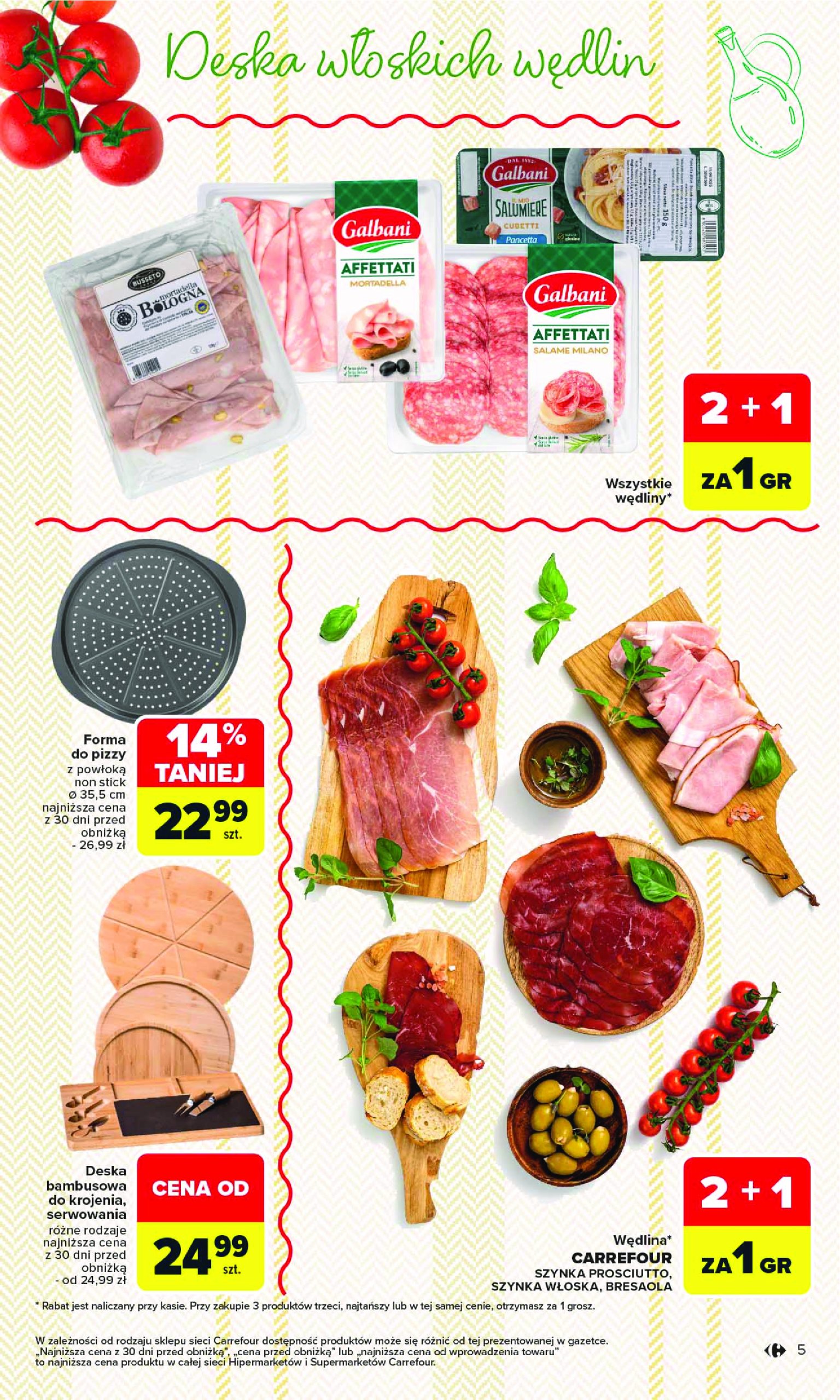 carrefour - Carrefour - Kuchnia włoska gazetka ważna od 12.05. - 24.05. - page: 5