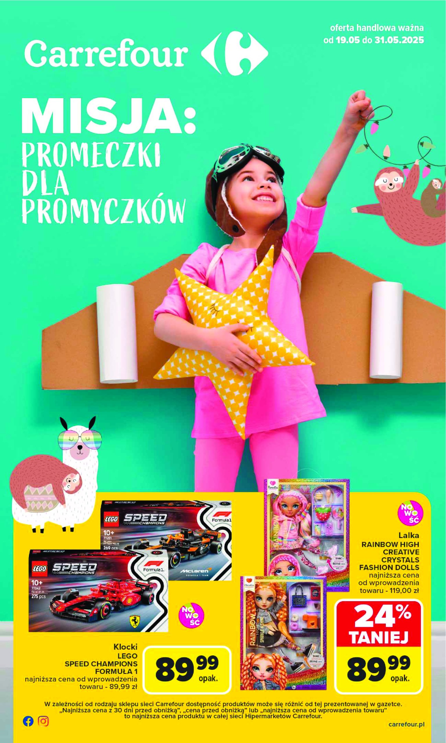 carrefour - Carrefour - Promeczki dla promyczków gazetka ważna od 18.05. - 31.05.