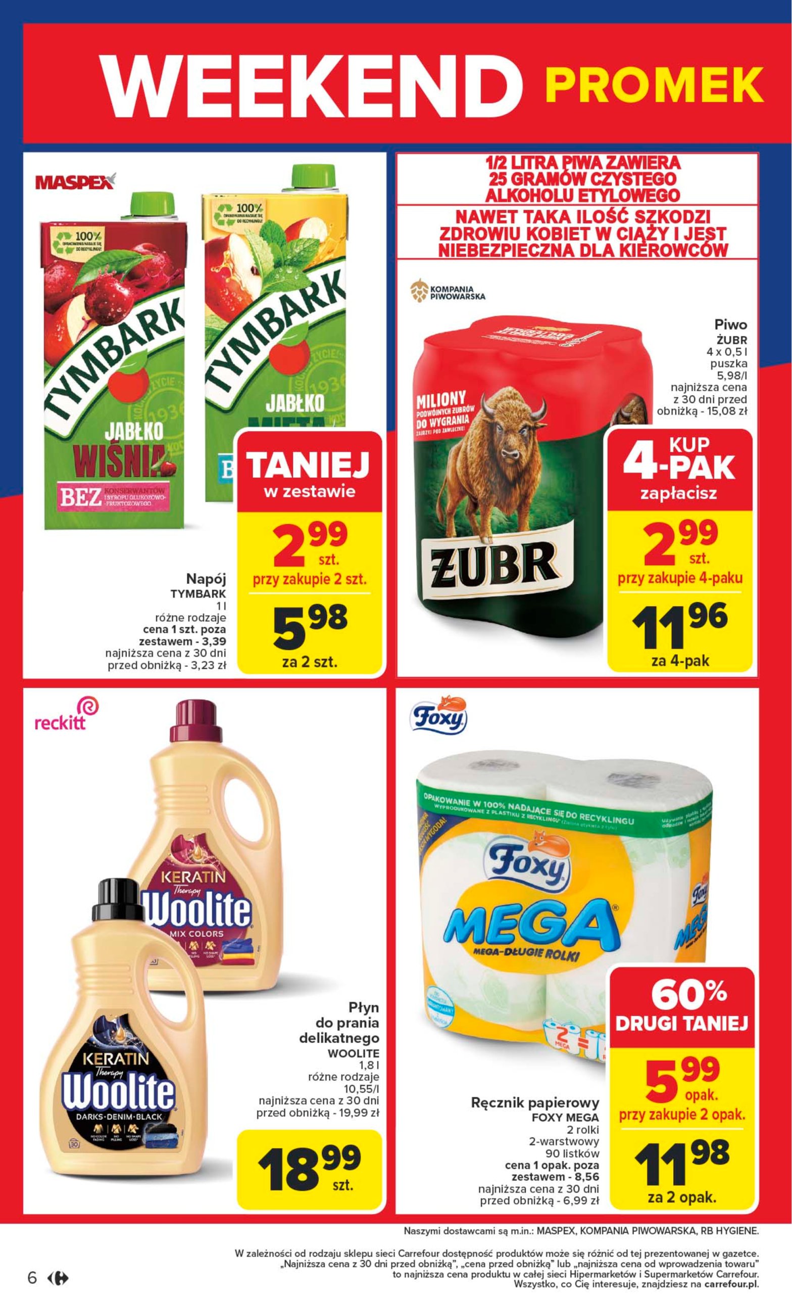 carrefour - Carrefour - Weekend promek już od czwartku gazetka ważna od 22.05. - 24.05. - page: 6