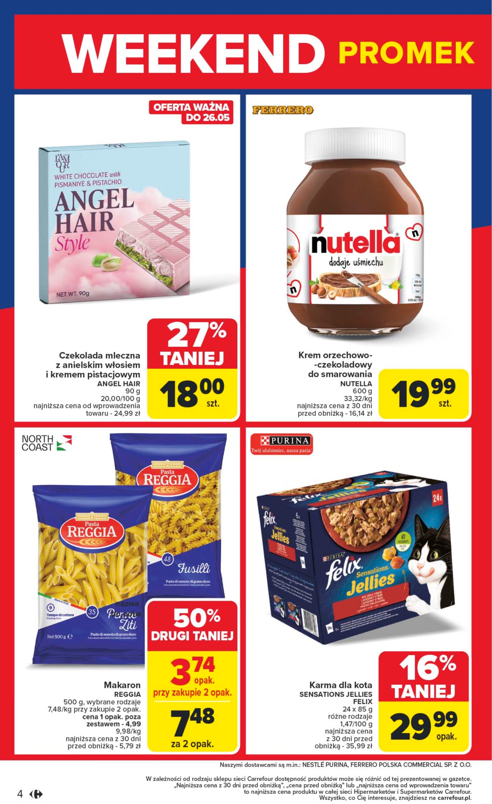 carrefour - Carrefour - Weekend promek już od czwartku gazetka ważna od 22.05. - 24.05. - page: 4