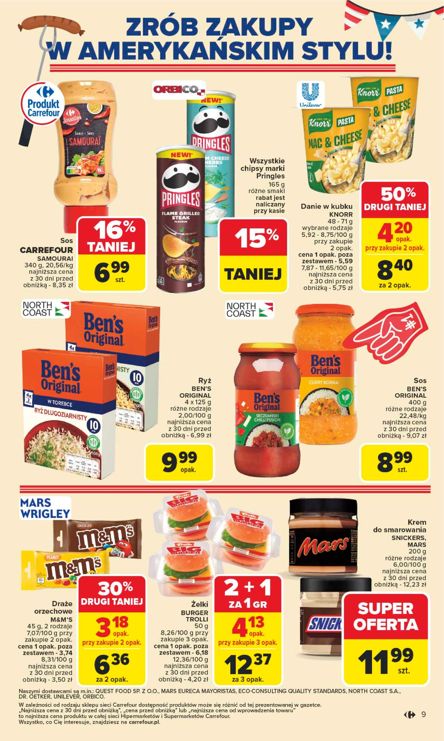 carrefour - Carrefour - Kuchnia amerykańska gazetka ważna od 26.05. - 07.06. - page: 9