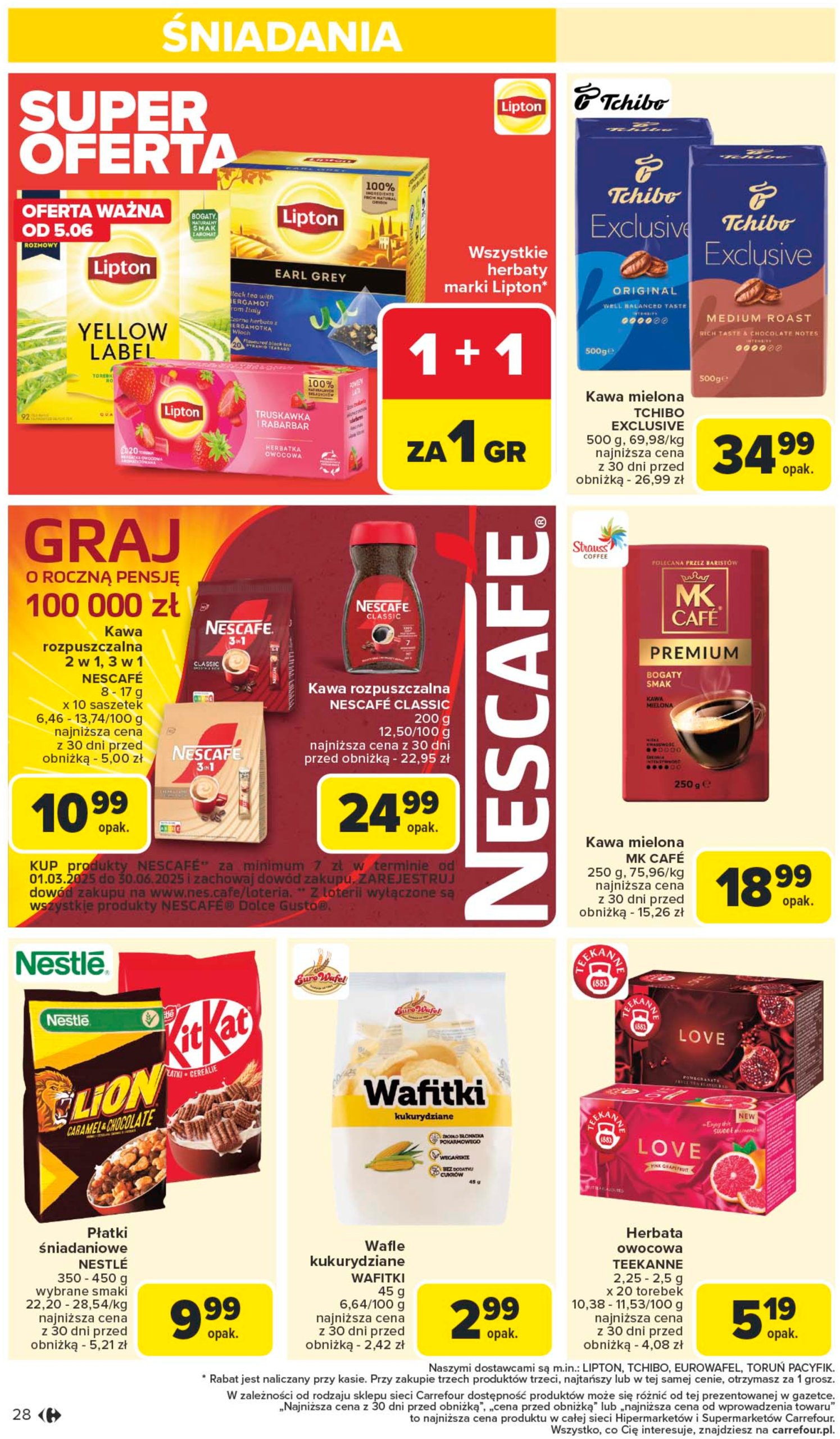 carrefour - Carrefour - Zmieniamy sie dla Ciebie Szczecin Galeria GRYF gazetka ważna od 02.06. - 07.06. - page: 28 carrefour - Carrefour - Zmieniamy sie dla Ciebie Szczecin Galeria GRYF gazetka ważna od 02.06. - 07.06. - page: 28