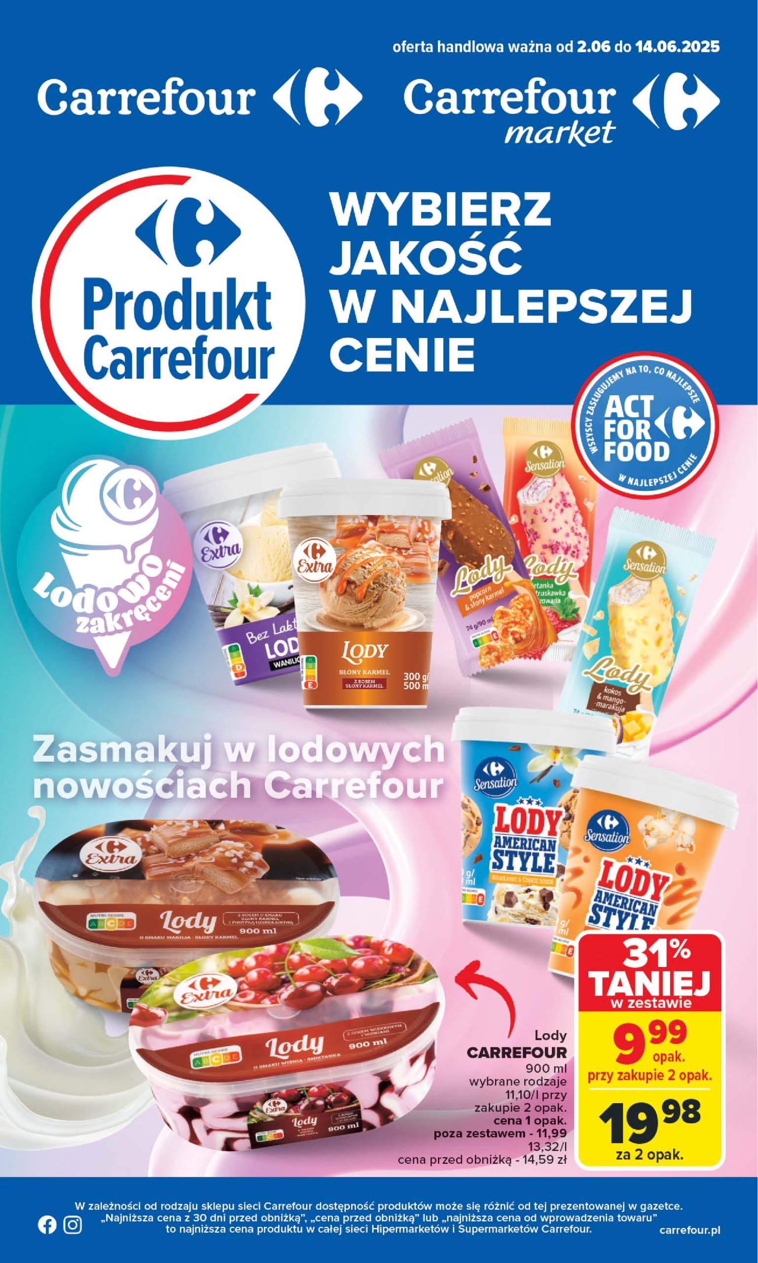carrefour - Carrefour - Produkt Carrefour gazetka ważna od 02.06. - 14.06.