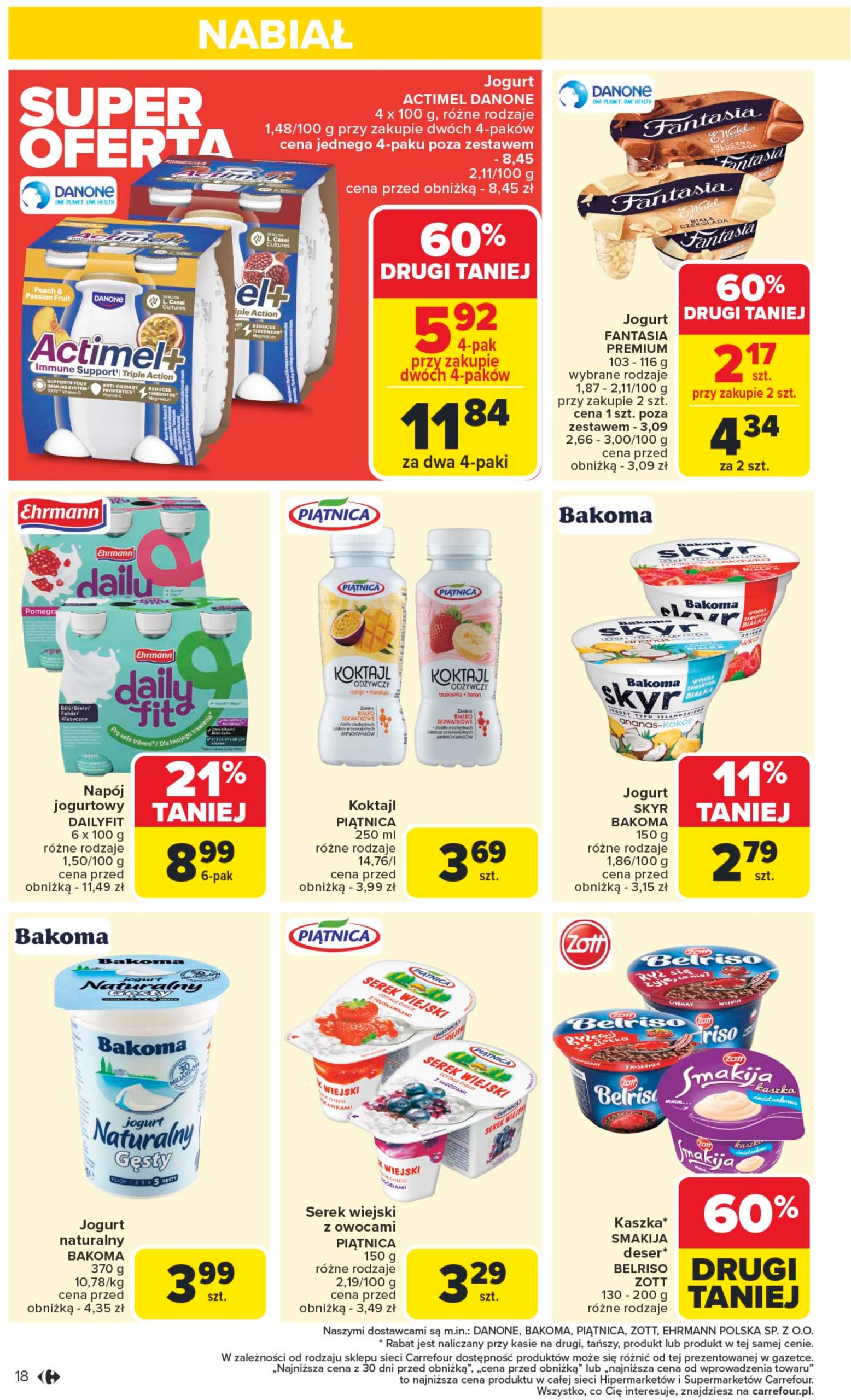 carrefour - Carrefour - Zmieniamy sie dla Ciebie Warszawa Targówek gazetka ważna od 02.06. - 07.06. - page: 18 carrefour - Carrefour - Zmieniamy sie dla Ciebie Warszawa Targówek gazetka ważna od 02.06. - 07.06. - page: 18