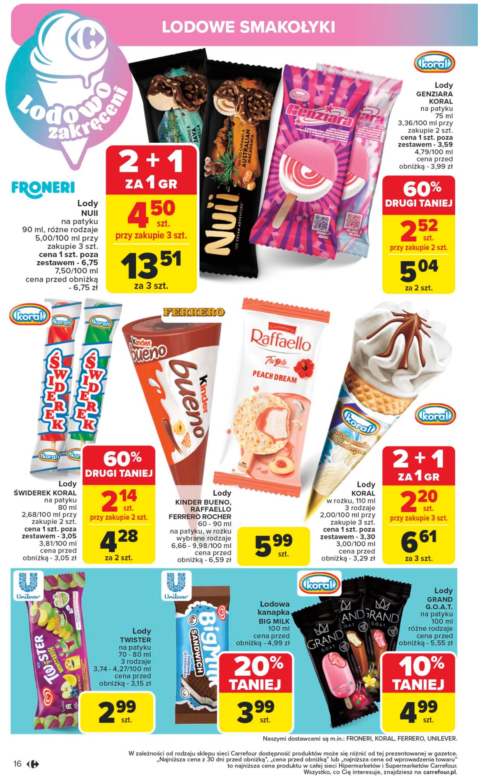 carrefour - Carrefour - Zmieniamy sie dla Ciebie Warszawa Targówek gazetka ważna od 02.06. - 07.06. - page: 16 carrefour - Carrefour - Zmieniamy sie dla Ciebie Warszawa Targówek gazetka ważna od 02.06. - 07.06. - page: 16