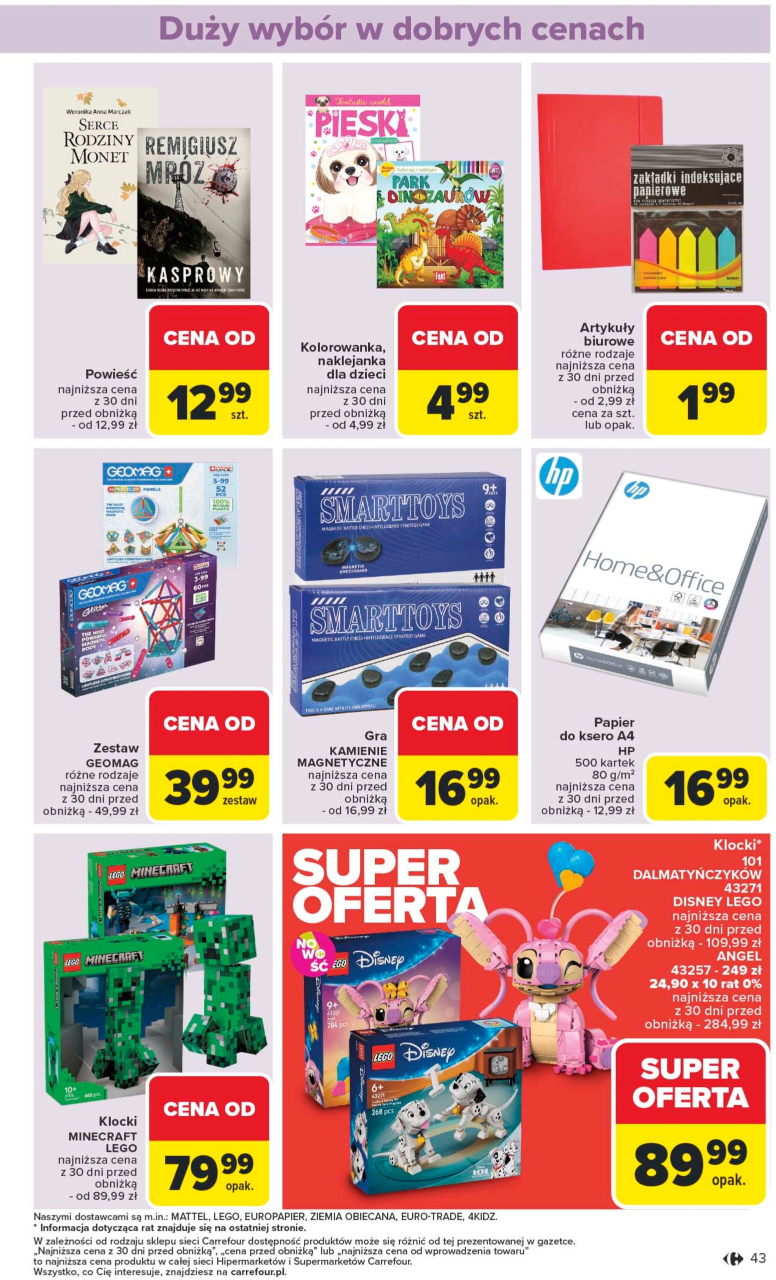 carrefour - Carrefour - Zmieniamy sie dla Ciebie Ostrowiec Świętokrzyski gazetka ważna od 02.06. - 07.06. - page: 43 carrefour - Carrefour - Zmieniamy sie dla Ciebie Ostrowiec Świętokrzyski gazetka ważna od 02.06. - 07.06. - page: 43
