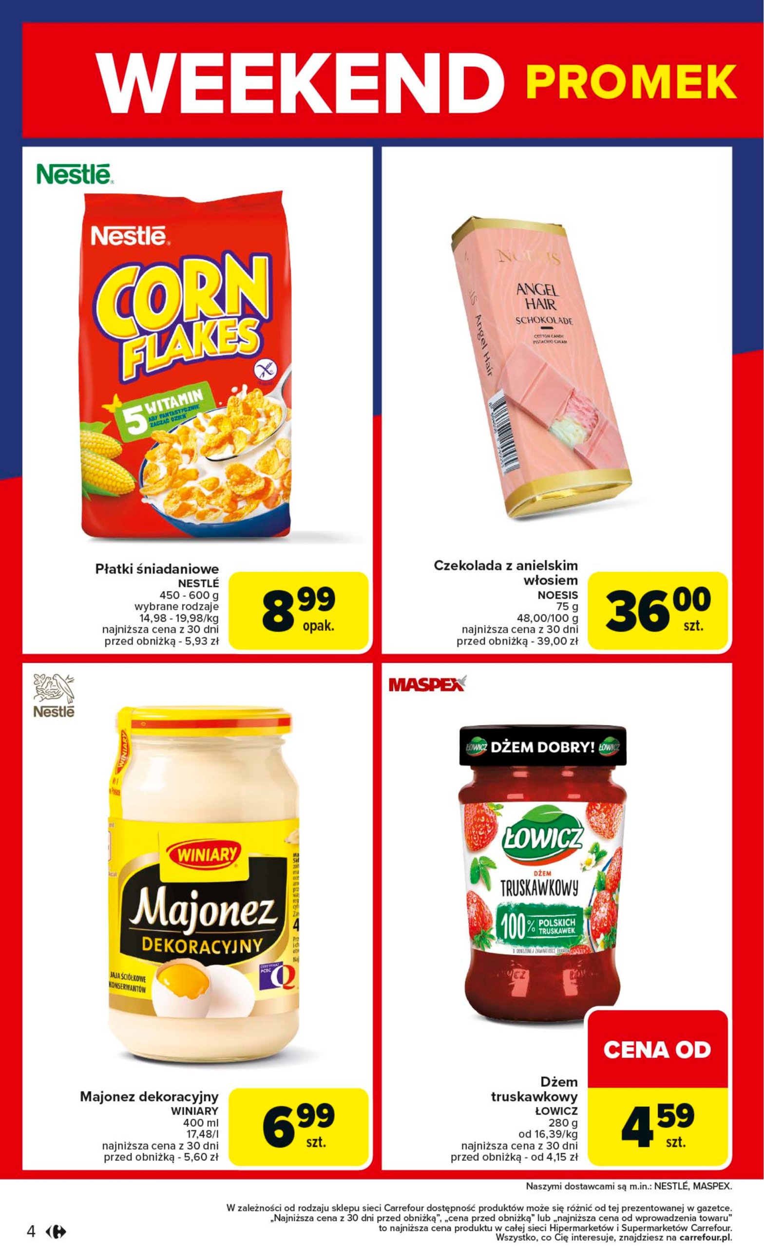 carrefour - Carrefour - Weekend promek już od czwartku gazetka ważna od 05.06. - 07.06. - page: 4