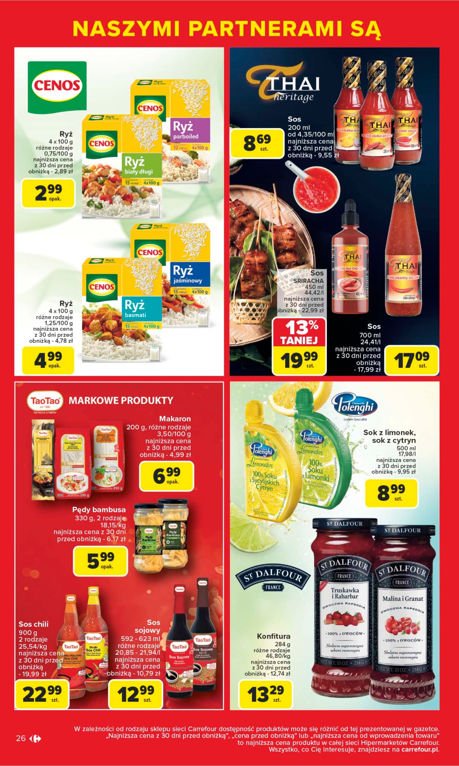 carrefour - Gazetka Carrefour - Markowe okazje czekają ważna od 09.06. - 21.06. - page: 26 carrefour - Gazetka Carrefour - Markowe okazje czekają ważna od 09.06. - 21.06. - page: 26