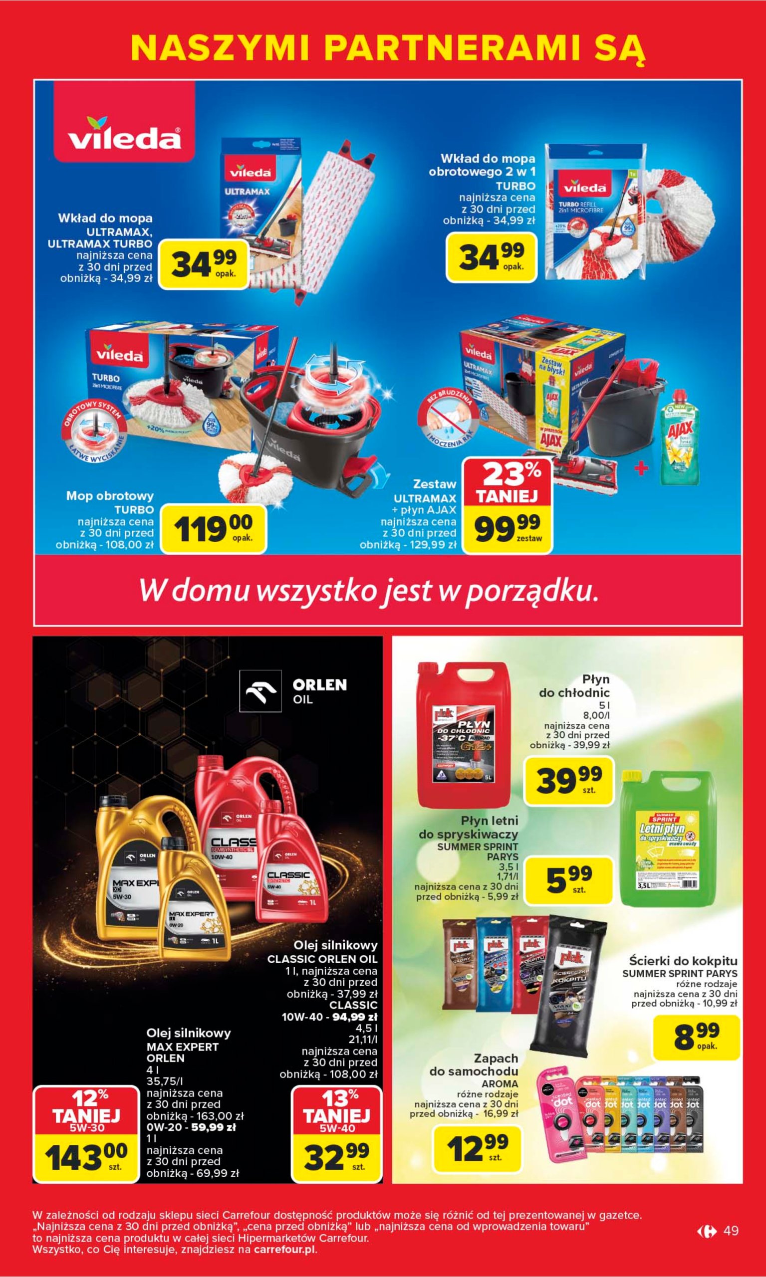 carrefour - Gazetka Carrefour - Markowe okazje czekają ważna od 09.06. - 21.06. - page: 49 carrefour - Gazetka Carrefour - Markowe okazje czekają ważna od 09.06. - 21.06. - page: 49