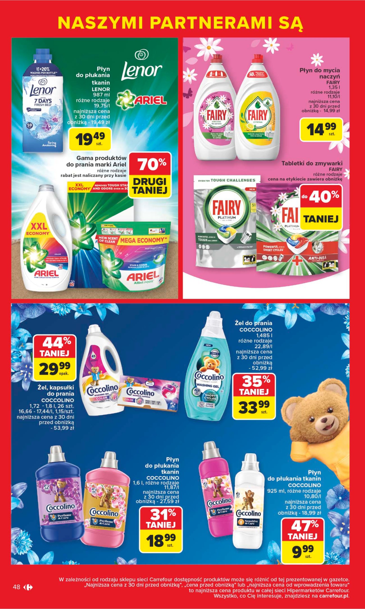 carrefour - Gazetka Carrefour - Markowe okazje czekają ważna od 09.06. - 21.06. - page: 48 carrefour - Gazetka Carrefour - Markowe okazje czekają ważna od 09.06. - 21.06. - page: 48